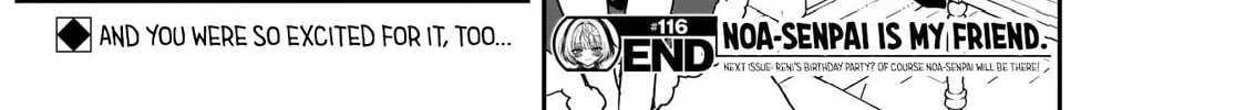 Noa Is My Senior, and My Friend Chapter 116 page 36 - 
