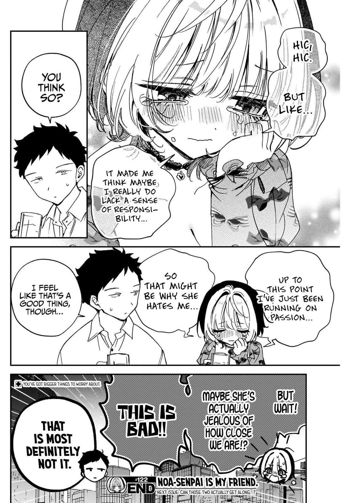 Noa Is My Senior, and My Friend Chapter 122 page 18 - 