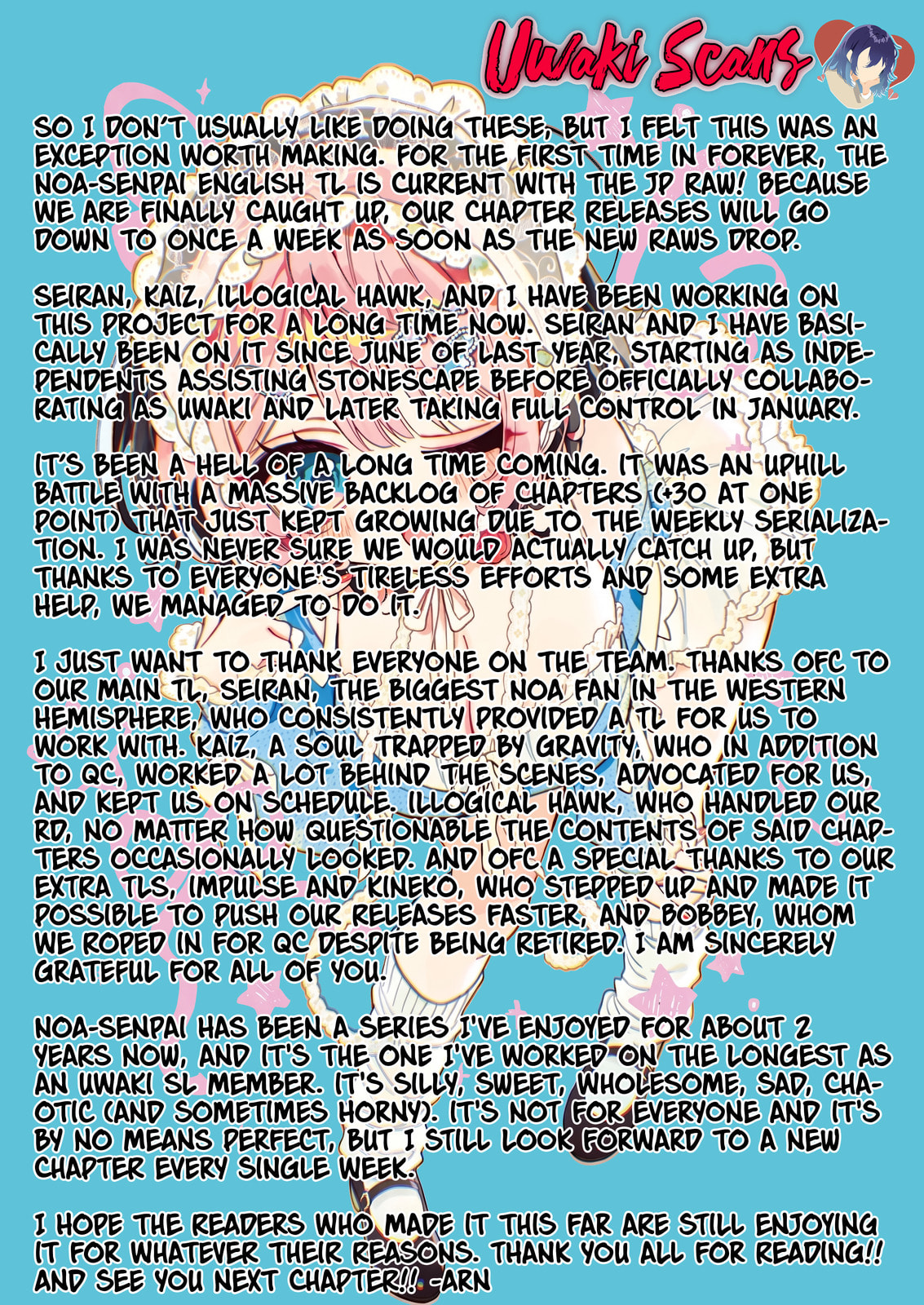 Noa Is My Senior, and My Friend Chapter 122 page 20 - 