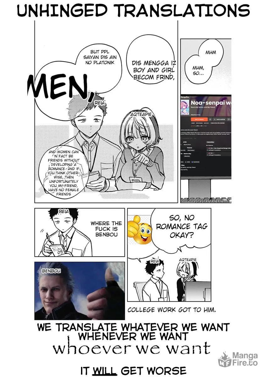 Noa Is My Senior, and My Friend Chapter 3 page 20 - 