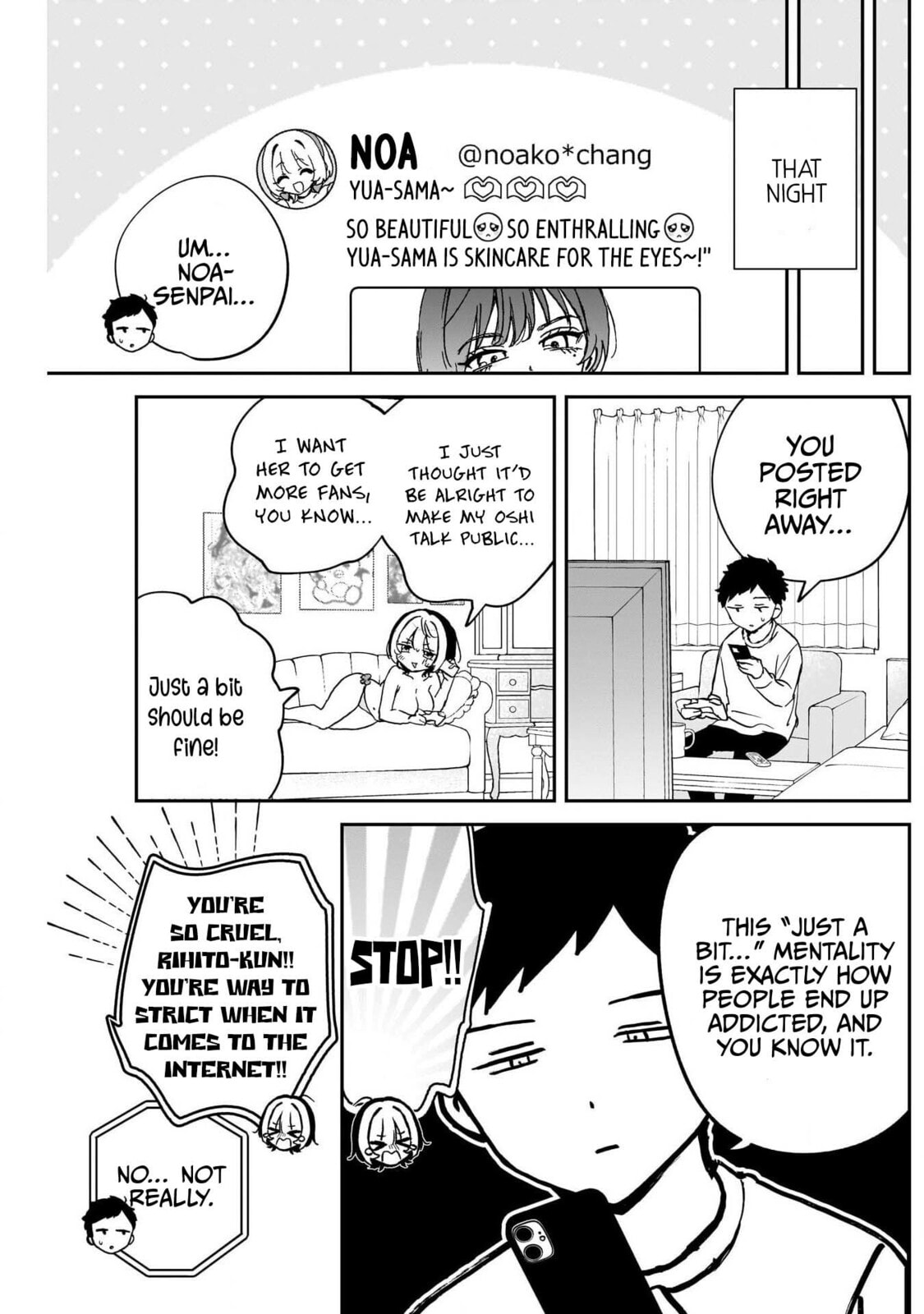 Noa Is My Senior, and My Friend Chapter 91 page 10 - 