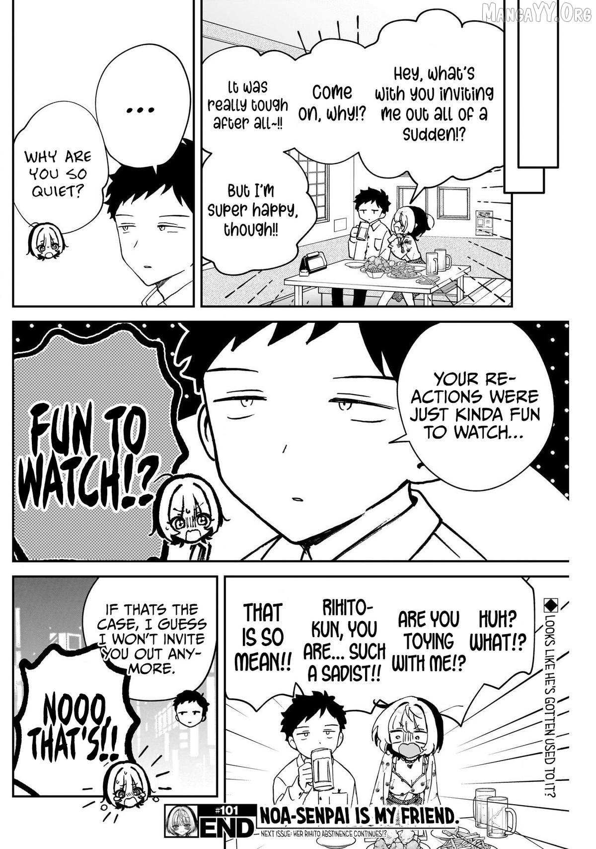 Noa-senpai wa Tomodachi. Chapter 101 page 17 - 