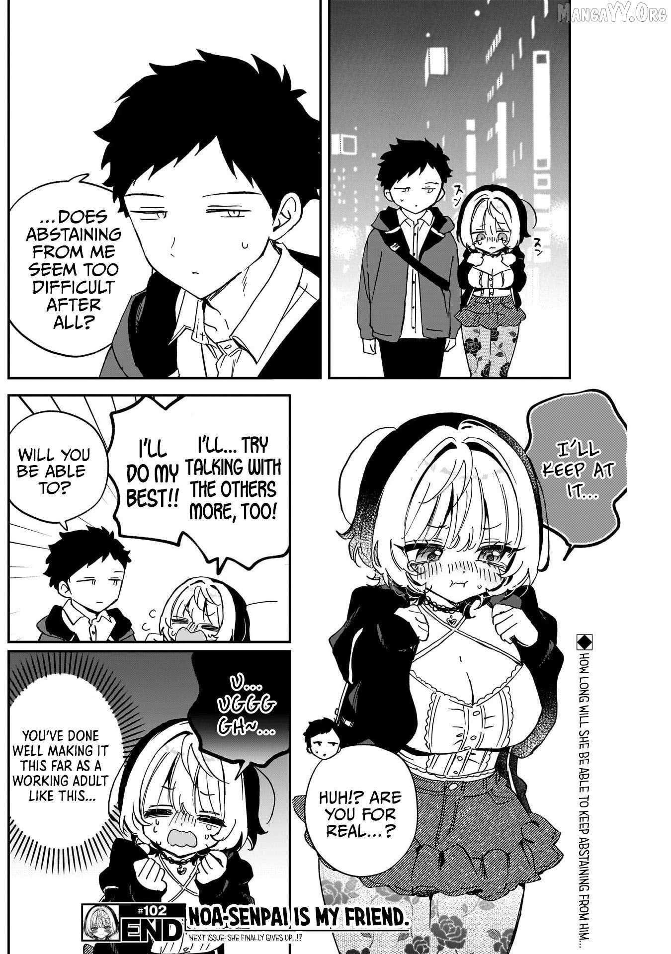 Noa-senpai wa Tomodachi. Chapter 102 page 18 - 