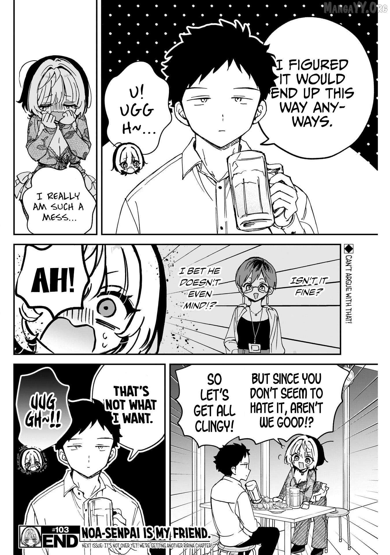 Noa-senpai wa Tomodachi. Chapter 103 page 18 - 