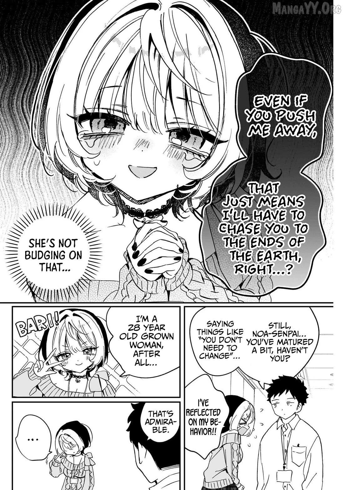 Noa-senpai wa Tomodachi. Chapter 105 page 14 - 