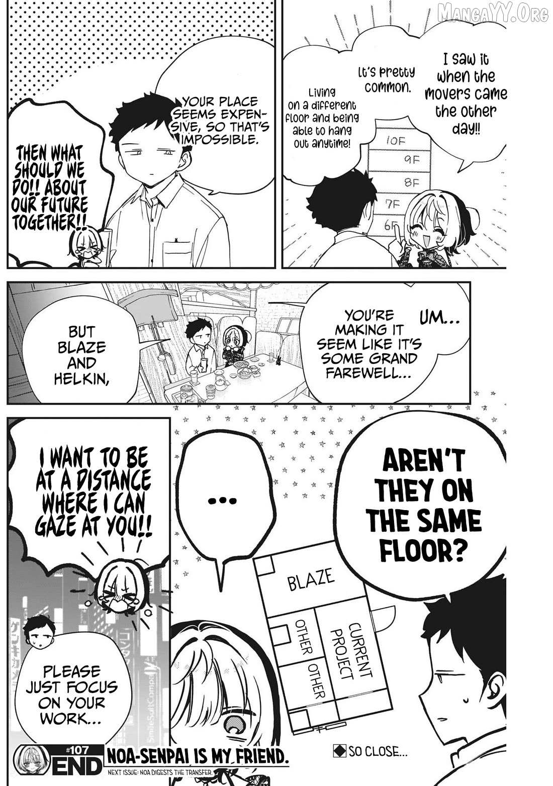 Noa-senpai wa Tomodachi. Chapter 107 page 18 - 