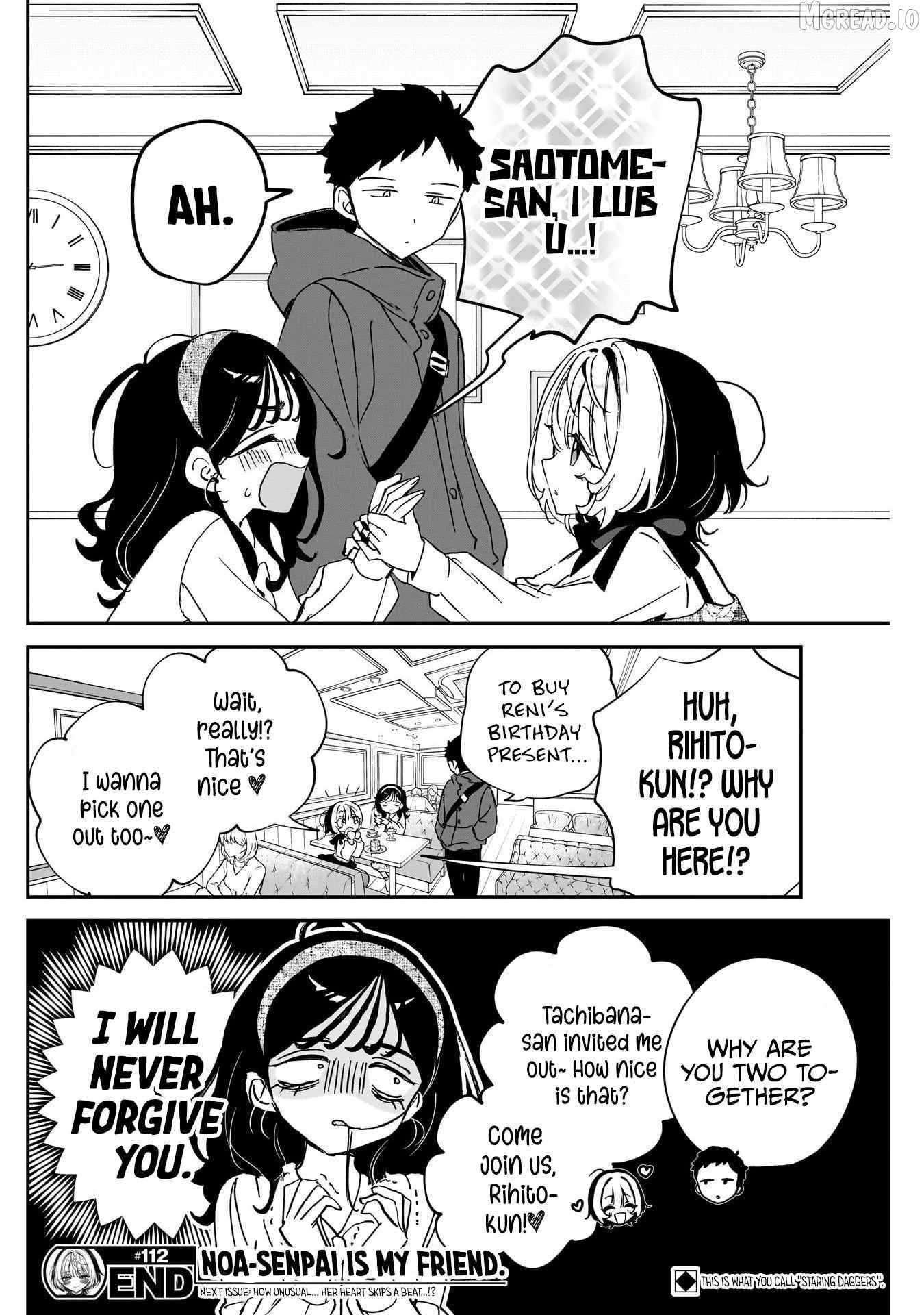 Noa-senpai wa Tomodachi. Chapter 112 page 18 - 