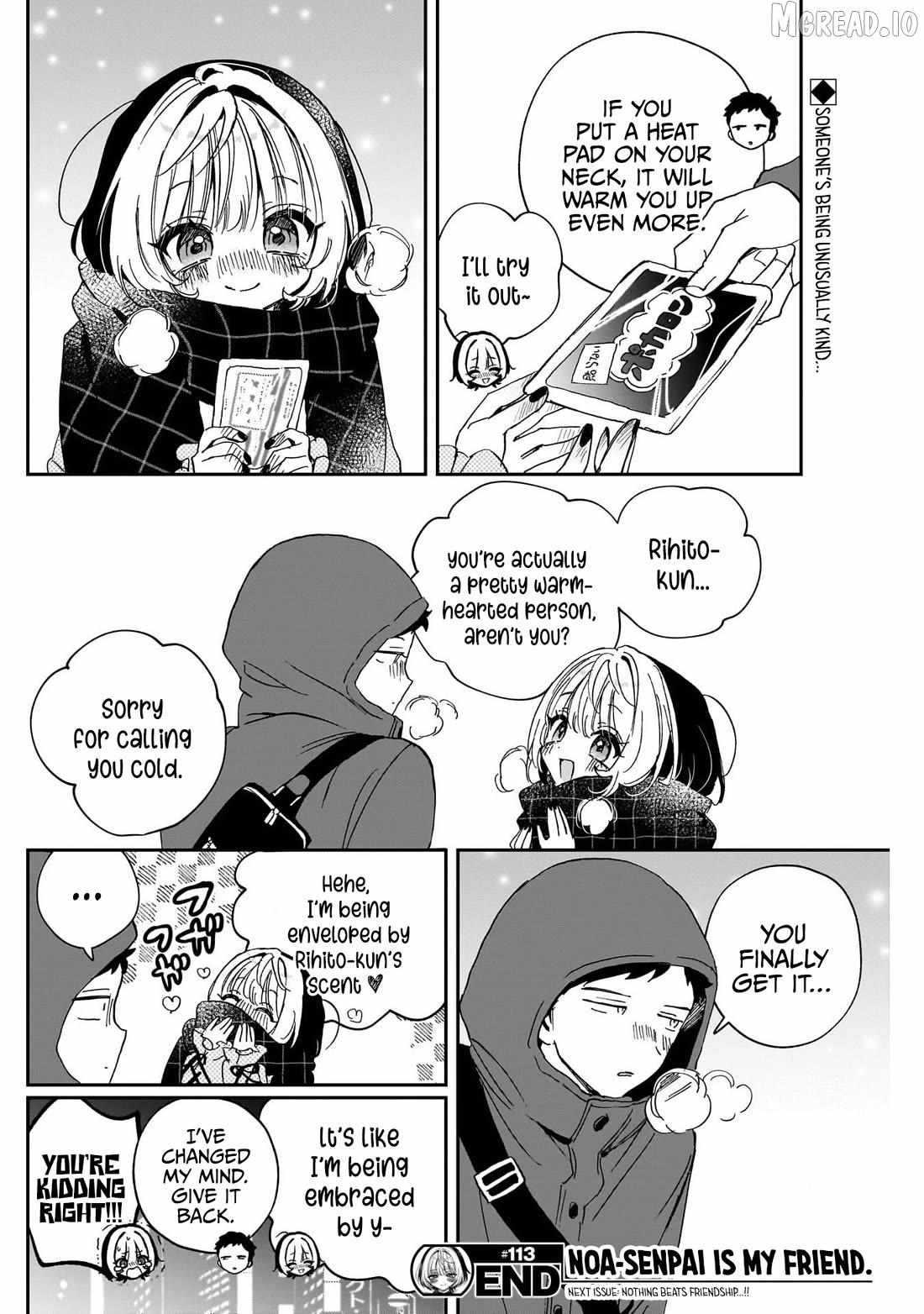 Noa-senpai wa Tomodachi. Chapter 113 page 18 - 