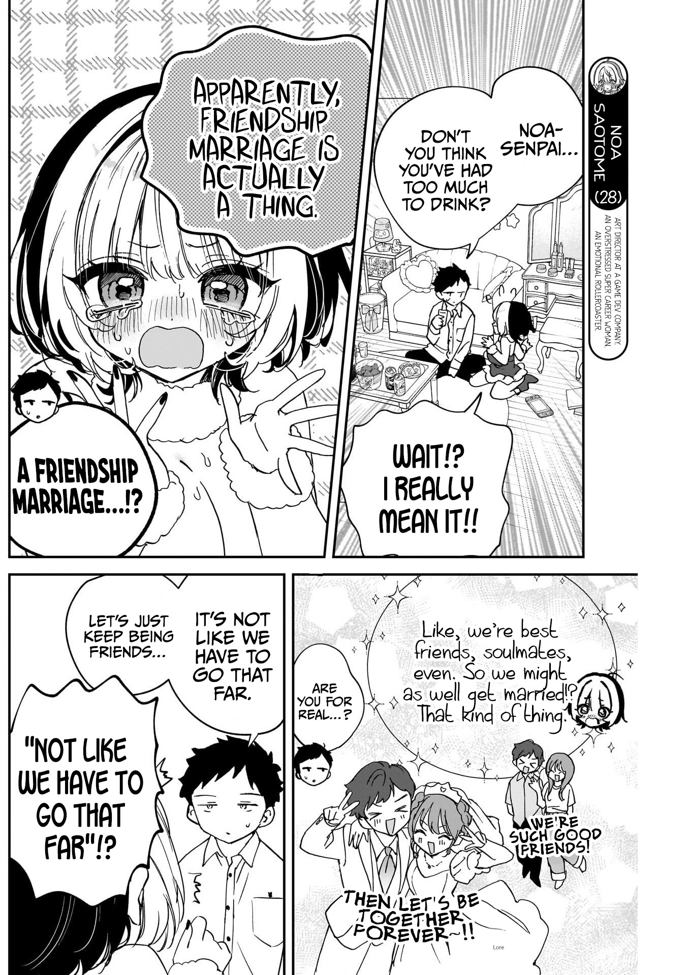 Noa-senpai wa Tomodachi. Chapter 116 page 2 - 