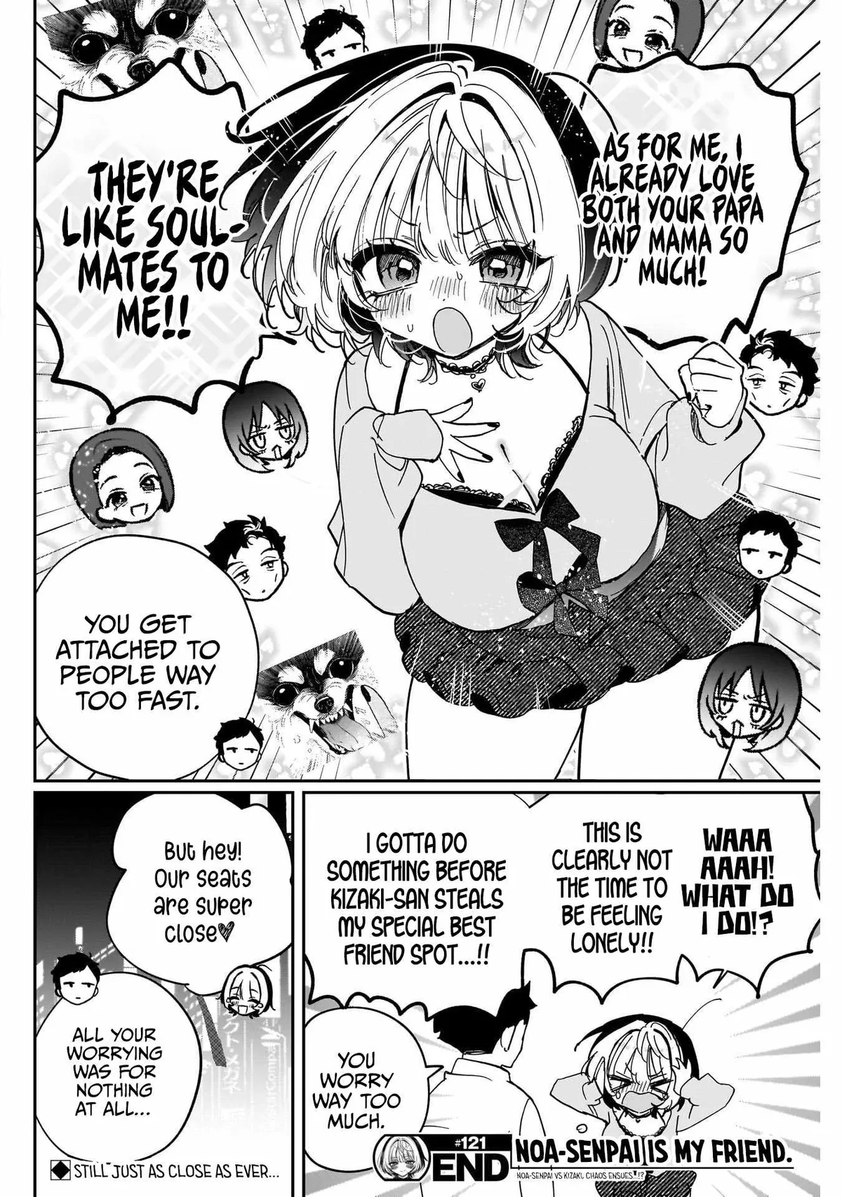Noa-senpai wa Tomodachi. Chapter 121 page 18 - 