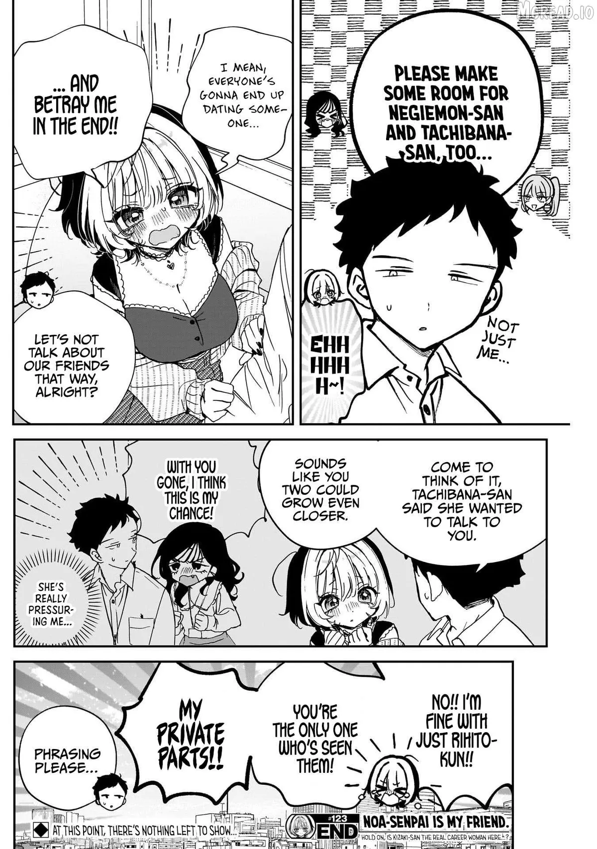 Noa-senpai wa Tomodachi. Chapter 123 page 18 - 