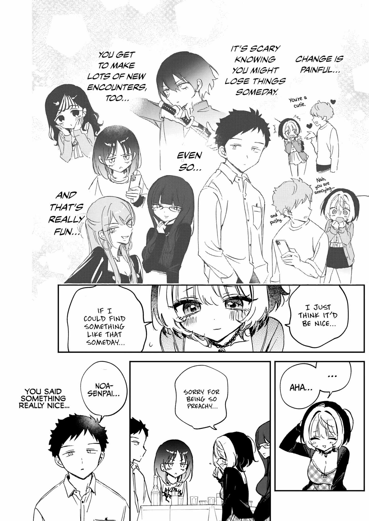 Noa-senpai wa Tomodachi. Chapter 90 page 15 - 