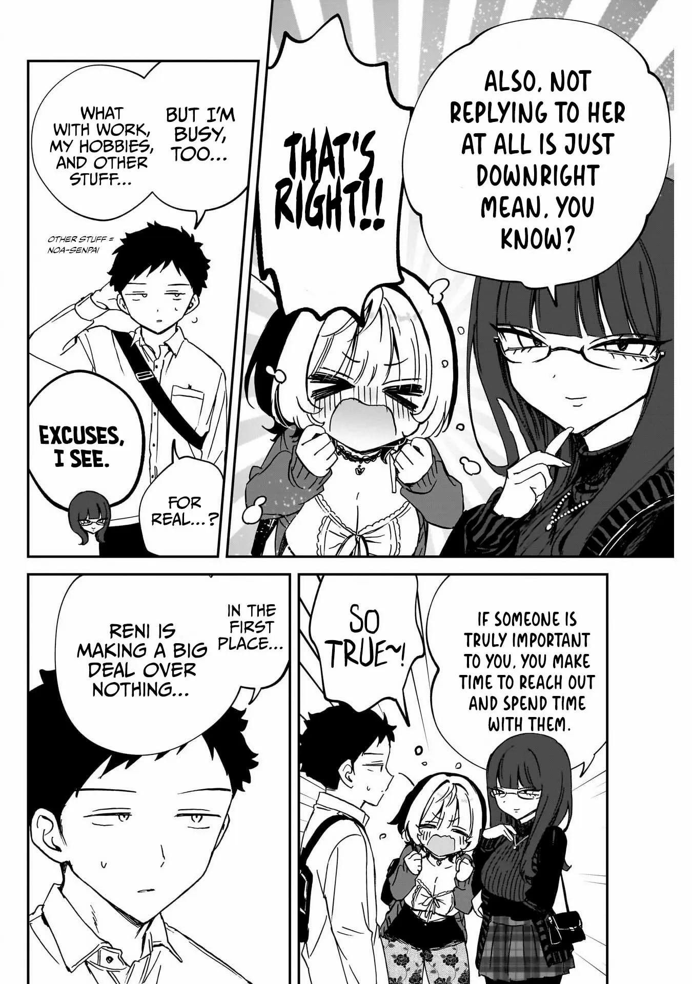 Noa-senpai wa Tomodachi. Chapter 92 page 12 - 