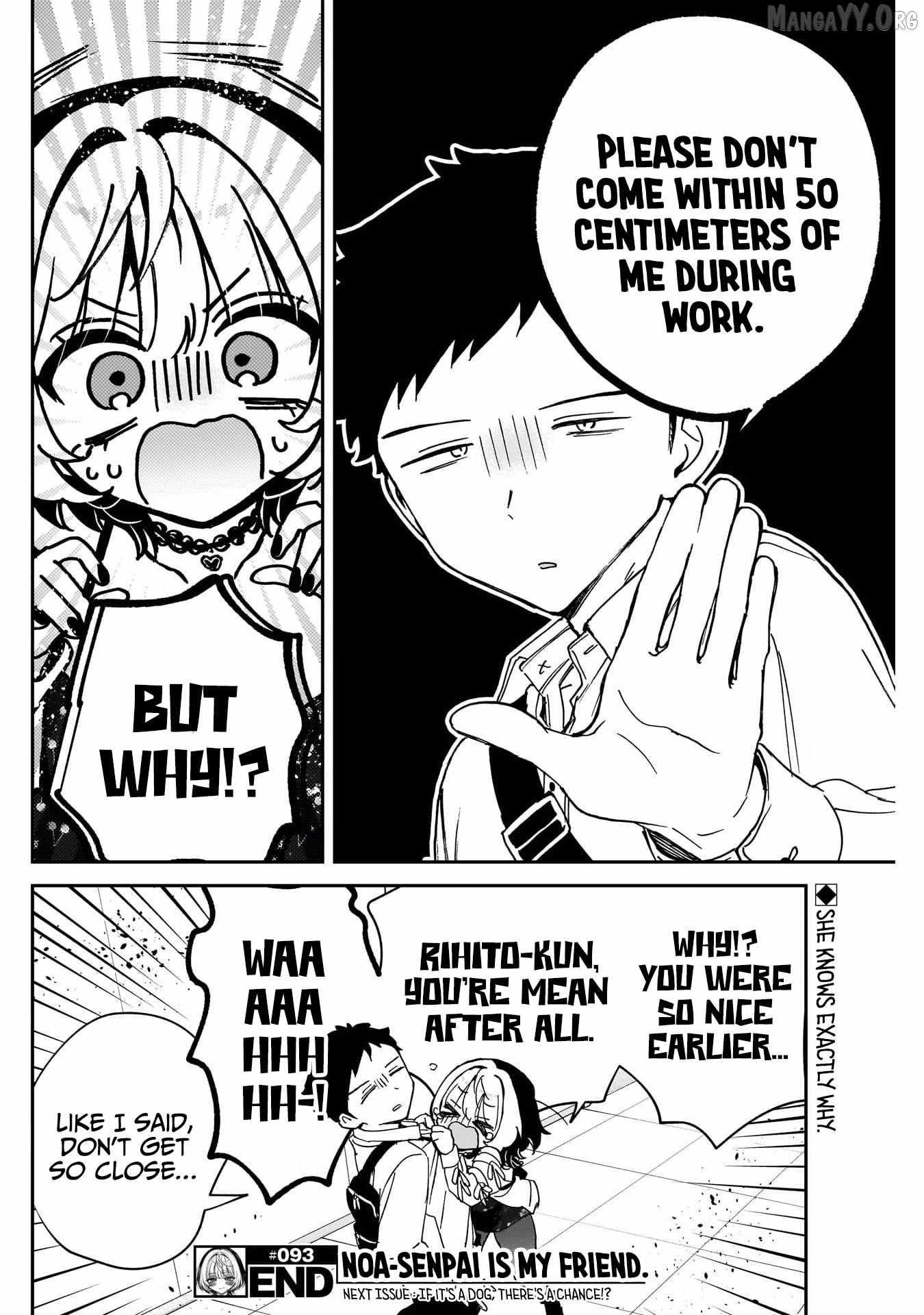 Noa-senpai wa Tomodachi. Chapter 93 page 18 - 