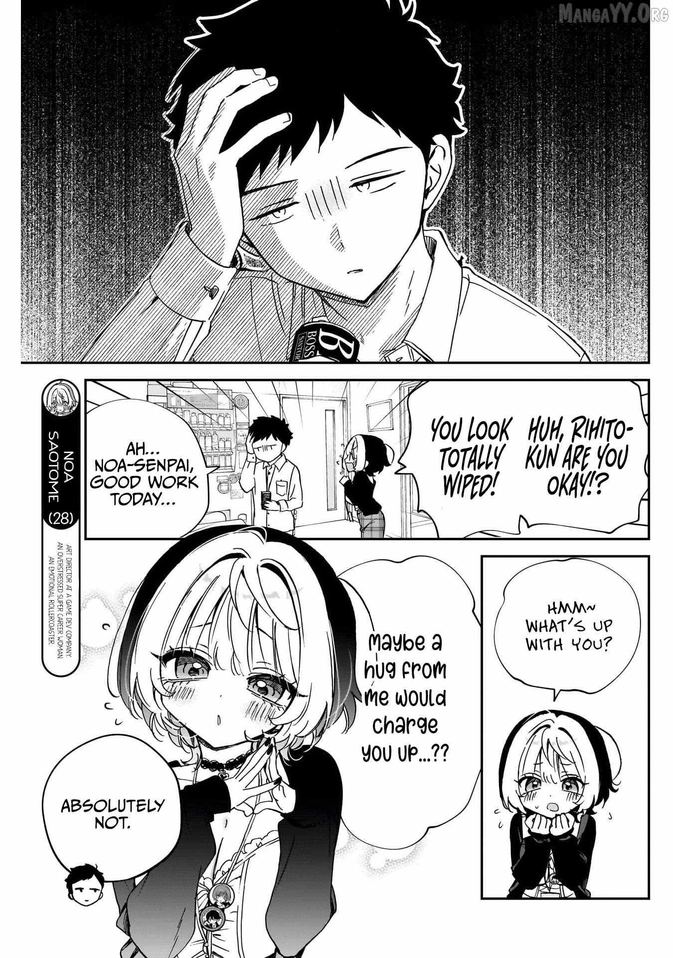 Noa-senpai wa Tomodachi. Chapter 96 page 3 - 