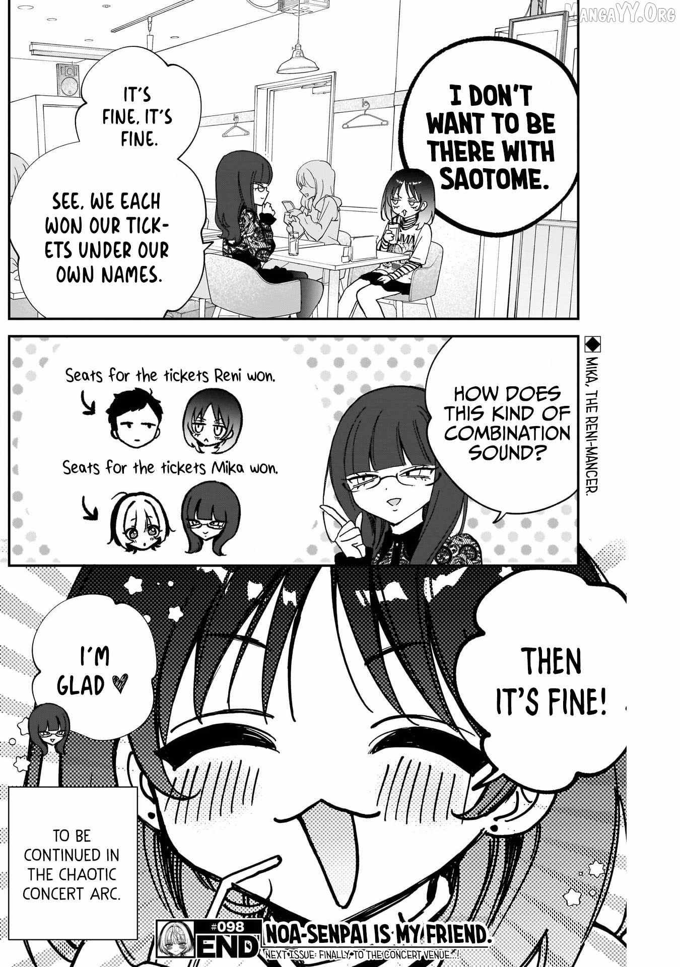 Noa-senpai wa Tomodachi. Chapter 98 page 18 - 