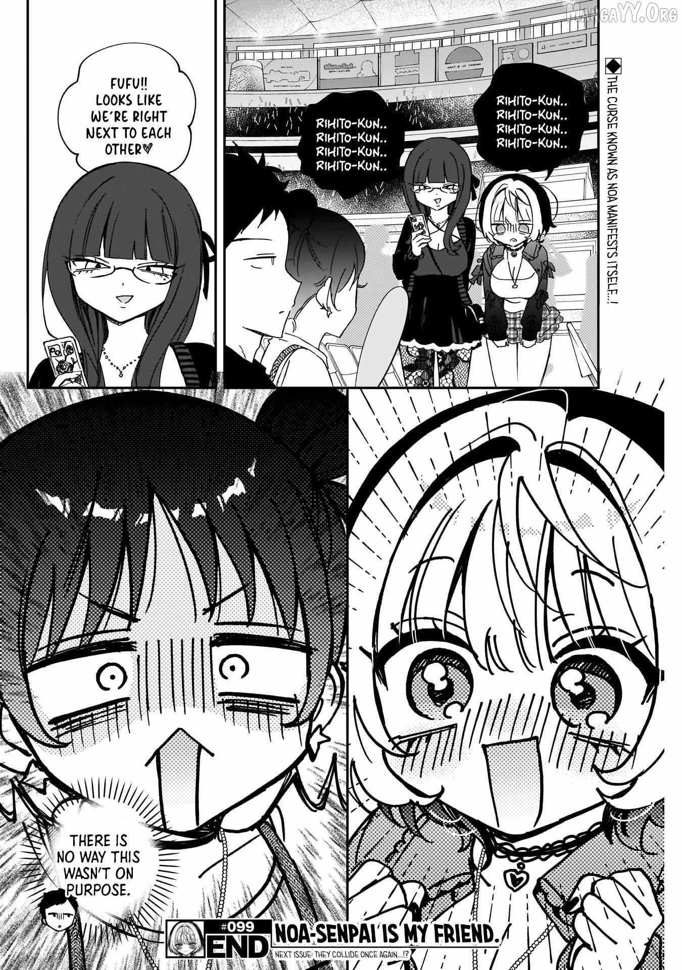 Noa-senpai wa Tomodachi. Chapter 99 page 19 - 