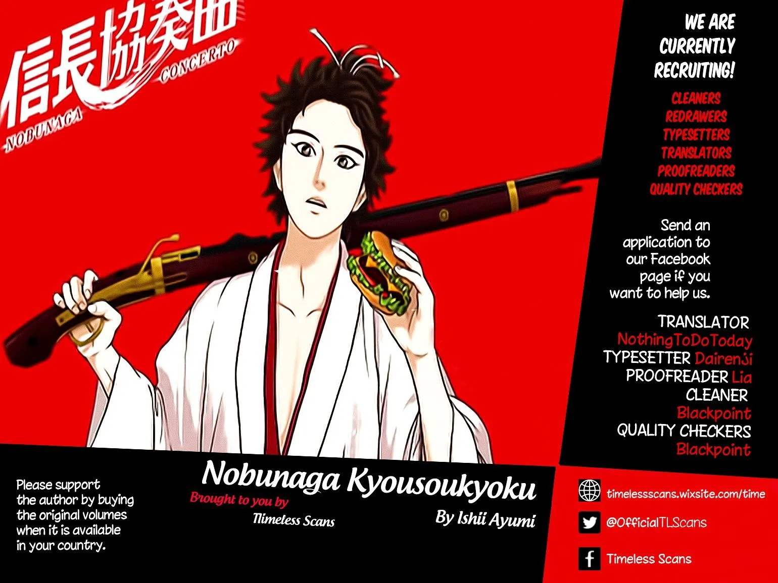 Nobunaga Kyousoukyoku Chapter 34 page 1 - 