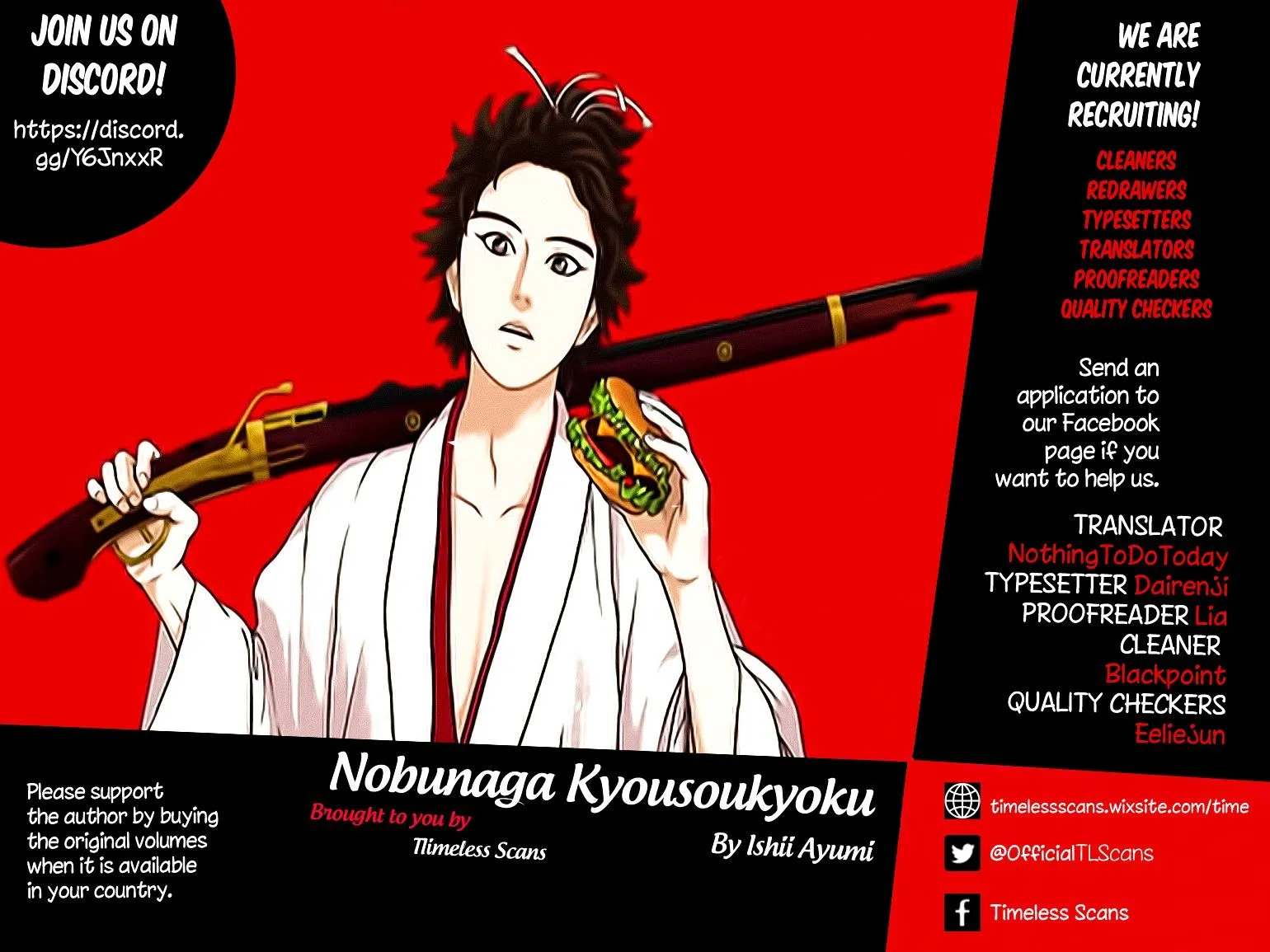 Nobunaga Kyousoukyoku Chapter 39 page 1 - 