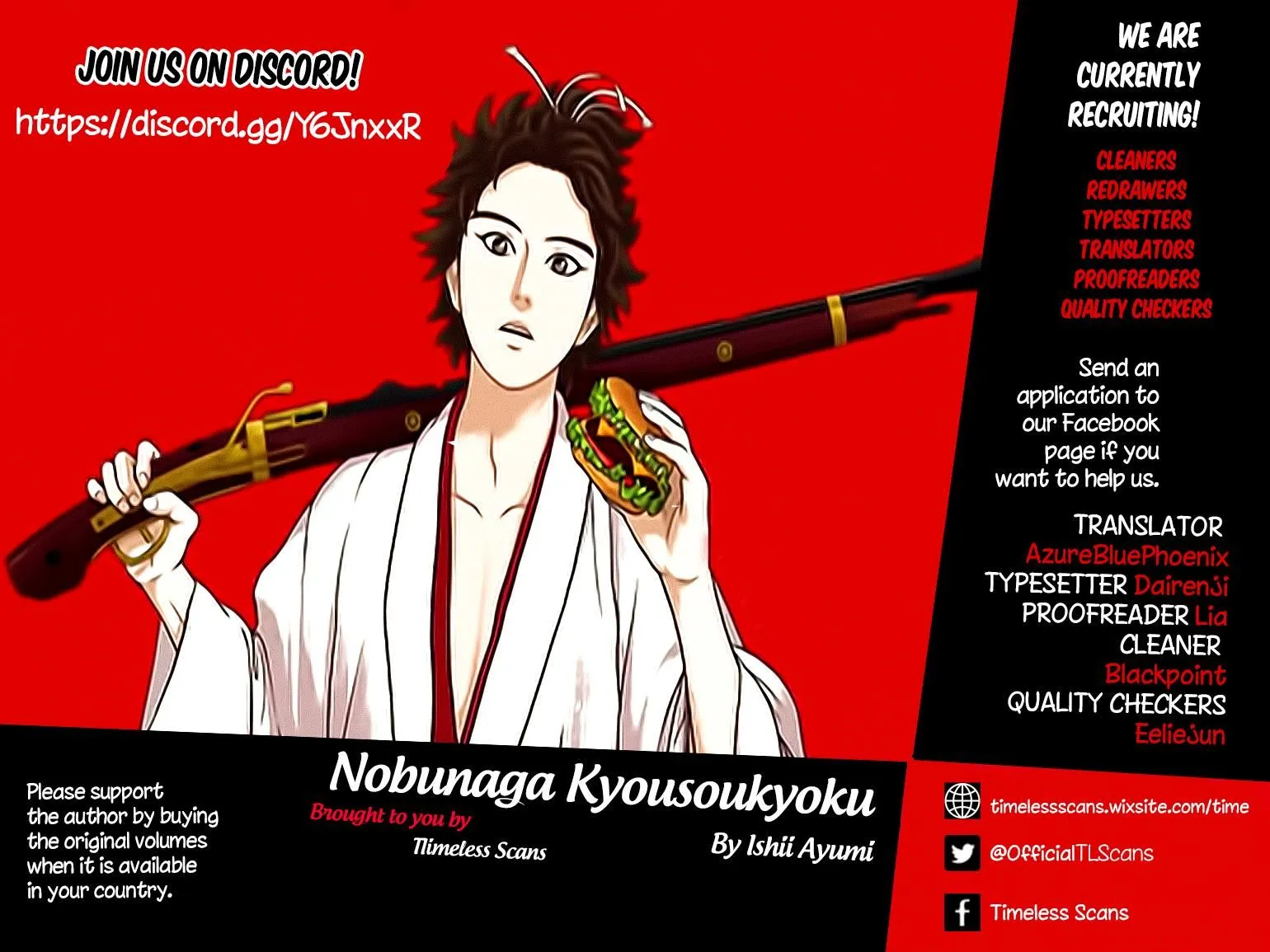 Nobunaga Kyousoukyoku Chapter 46 page 1 - 