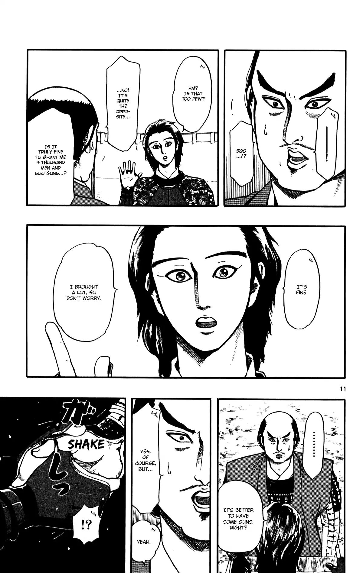 Nobunaga Kyousoukyoku Chapter 55 page 13 - 