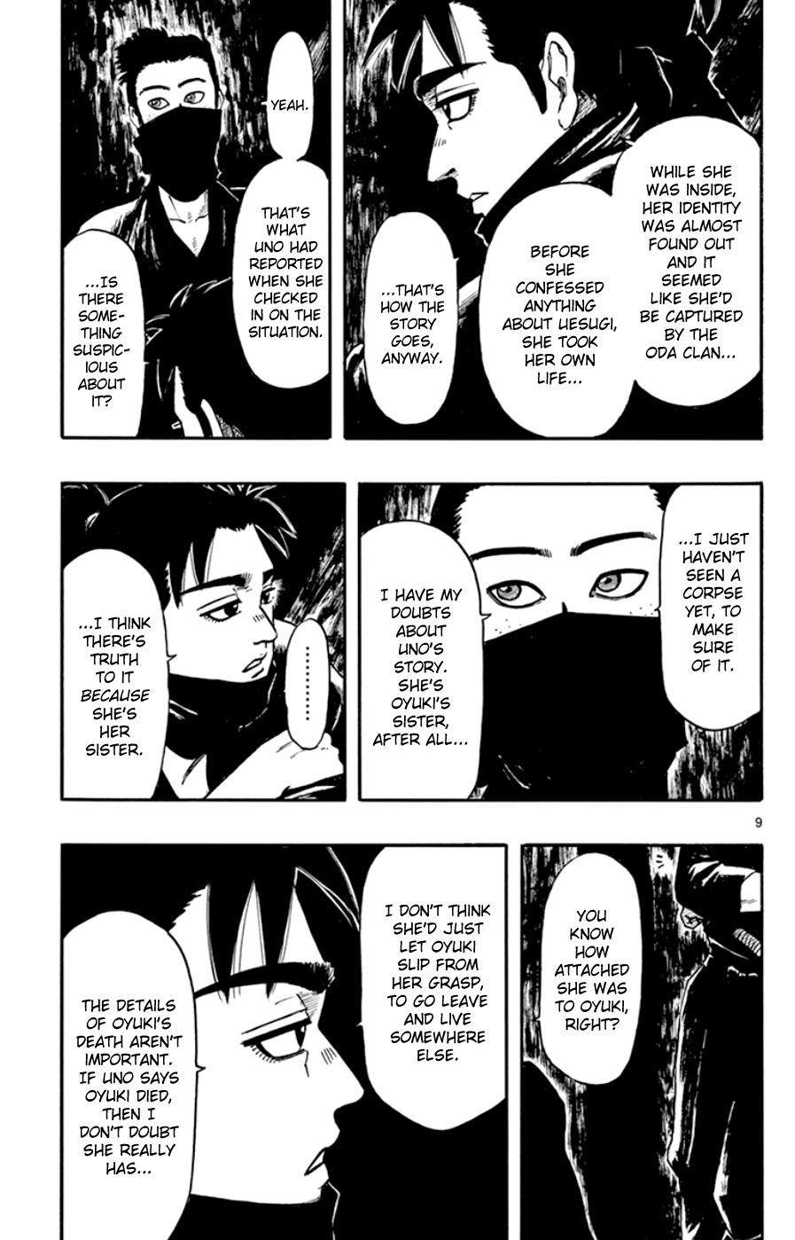 Nobunaga Kyousoukyoku Chapter 65 page 9 - 