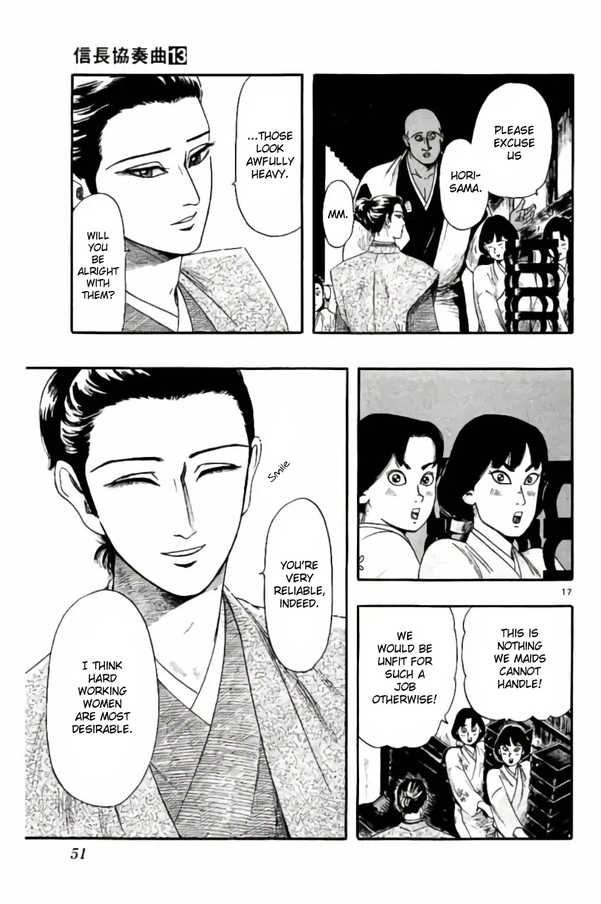 Nobunaga Kyousoukyoku Chapter 70 page 17 - 