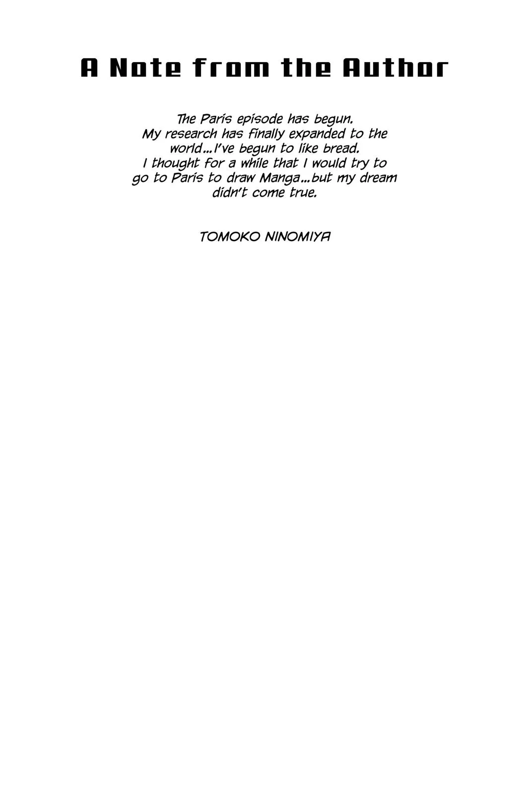 Nodame Cantable: Encore Opera Chapter Chapter 52.5 page 2 - 