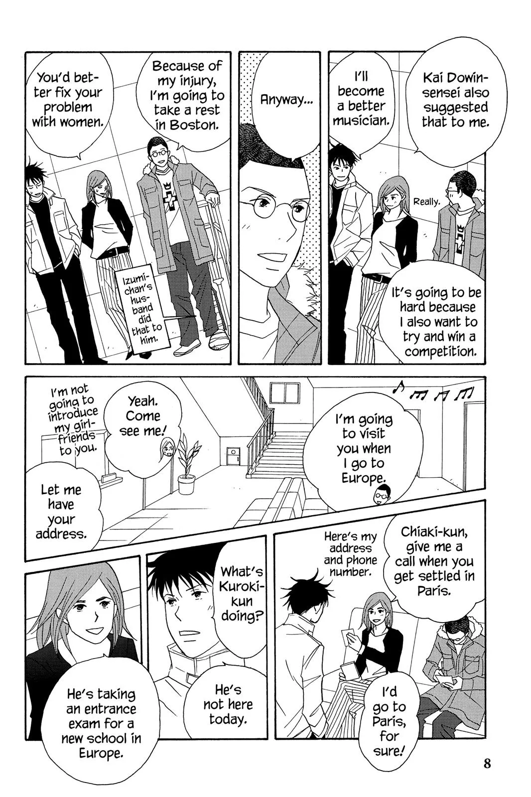 Nodame Cantable: Encore Opera Chapter Chapter 52.5 page 10 - 
