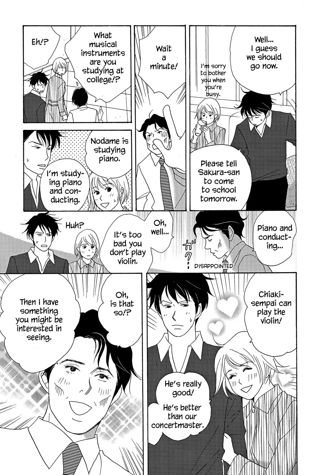 Nodame Cantable Chapter 15 page 21 - 