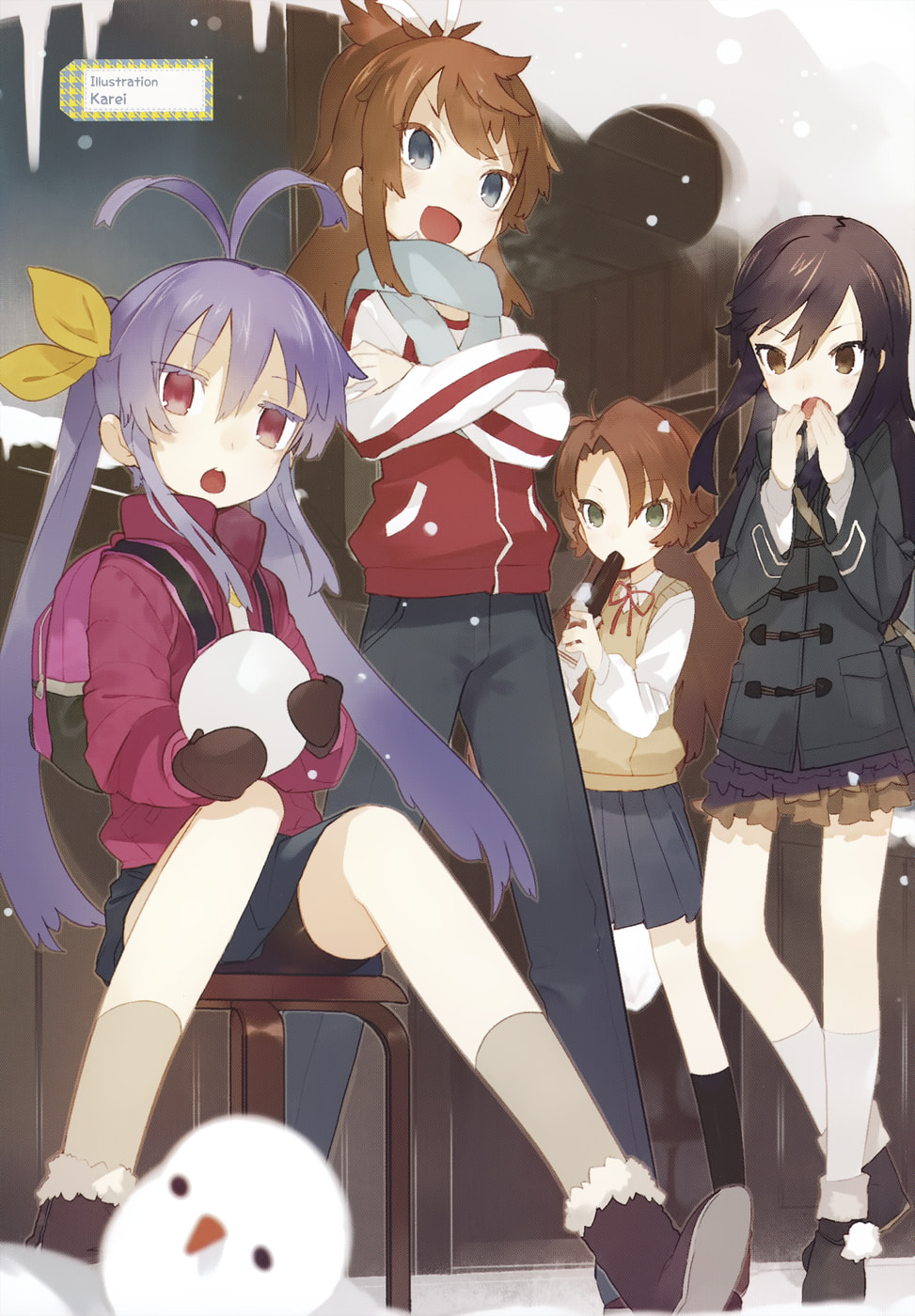 Non Non Biyori Official Anthology Chapter 1 page 8 - 