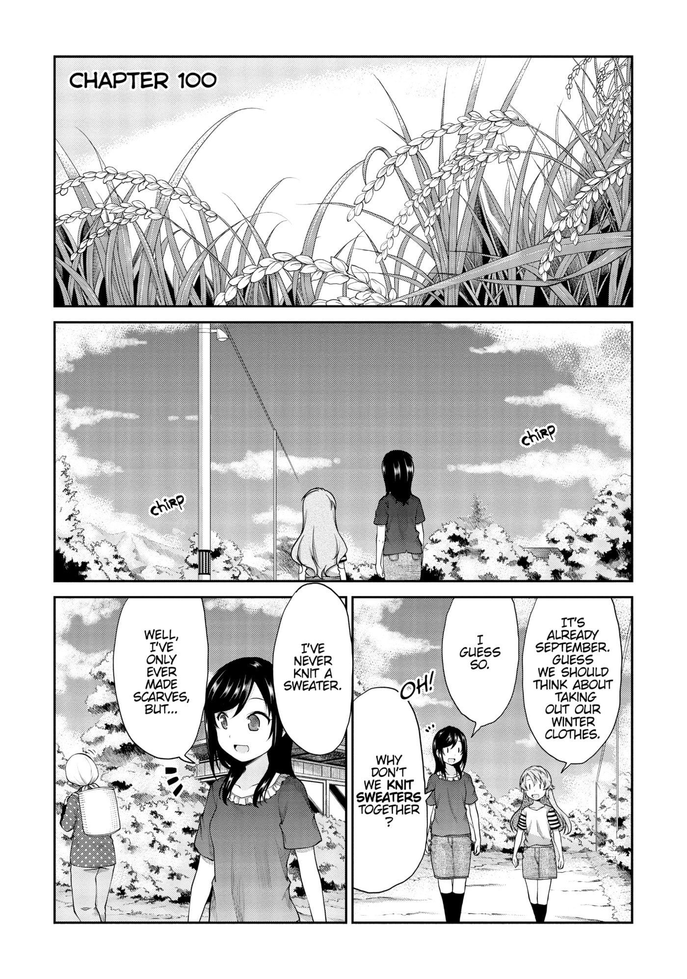 Non Non Biyori Official Anthology Chapter 100 page 1 - 
