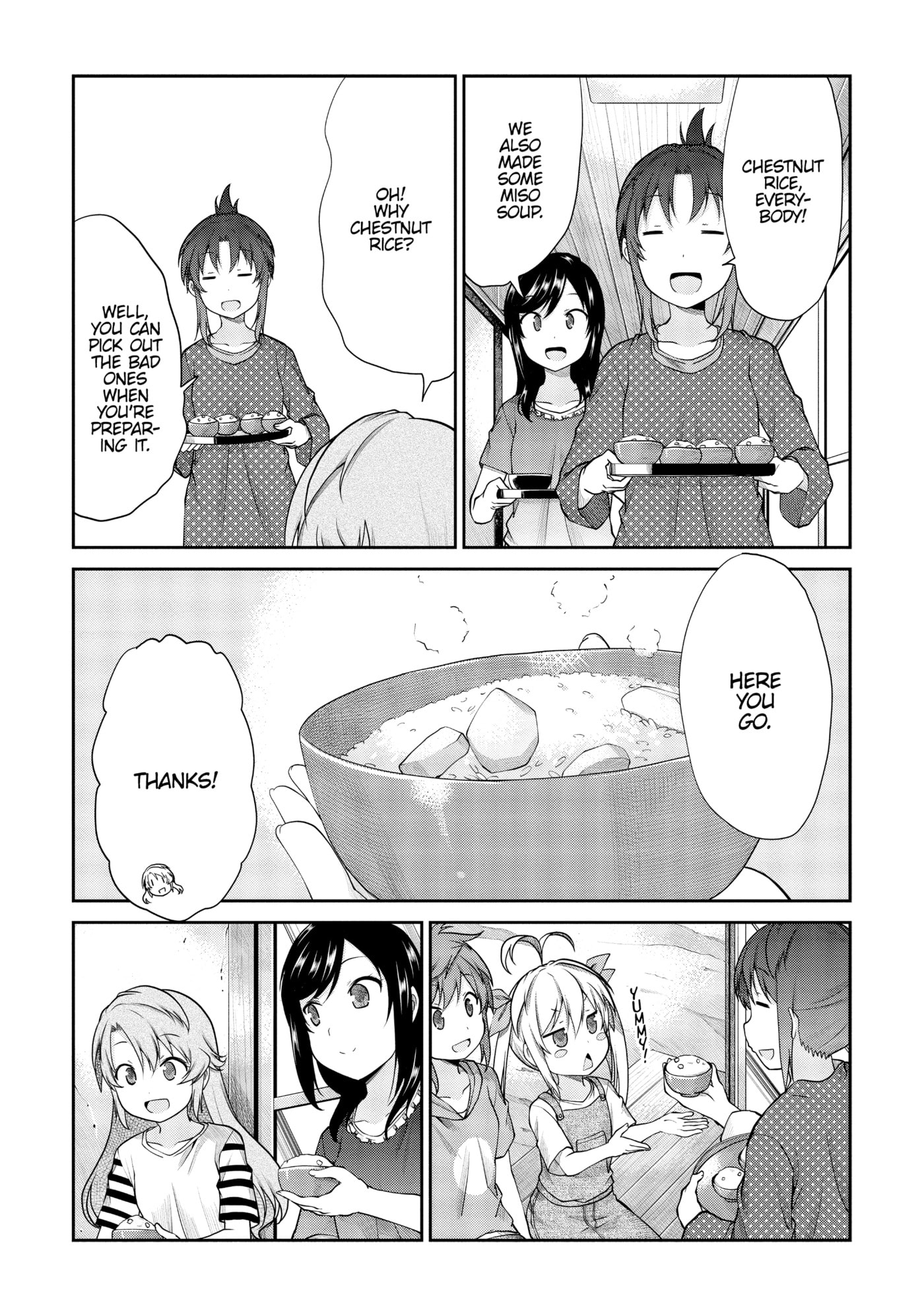 Non Non Biyori Official Anthology Chapter 100 page 15 - 