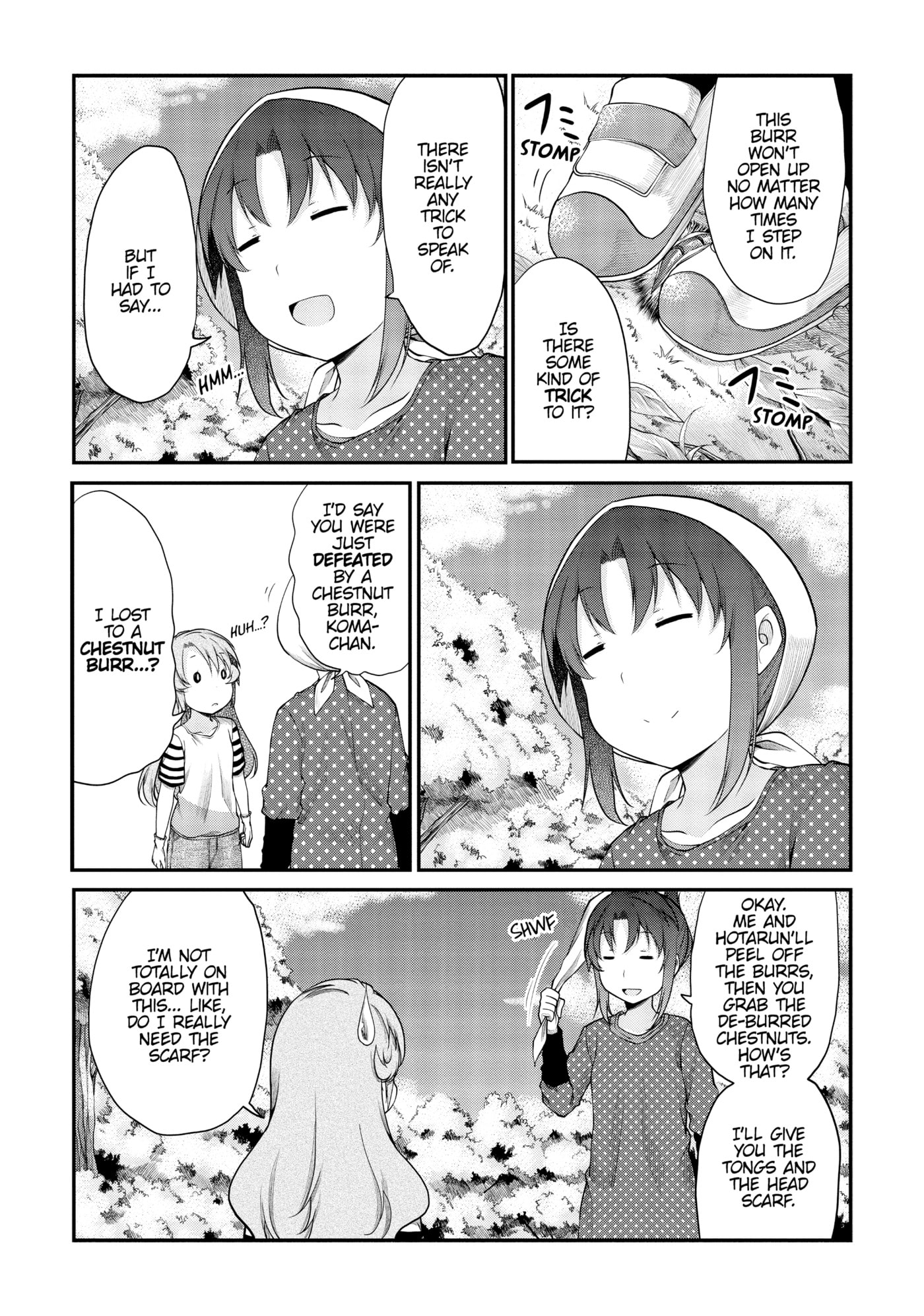 Non Non Biyori Official Anthology Chapter 100 page 9 - 
