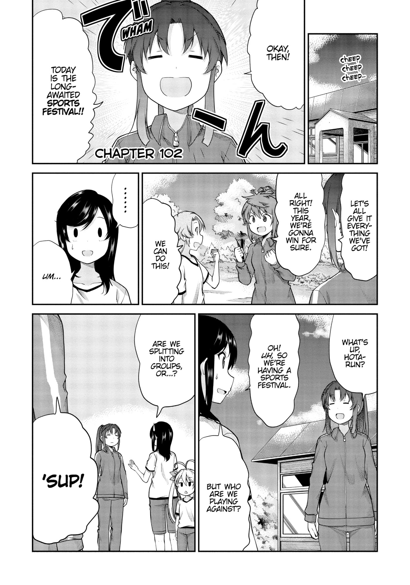 Non Non Biyori Official Anthology Chapter 102 page 1 - 
