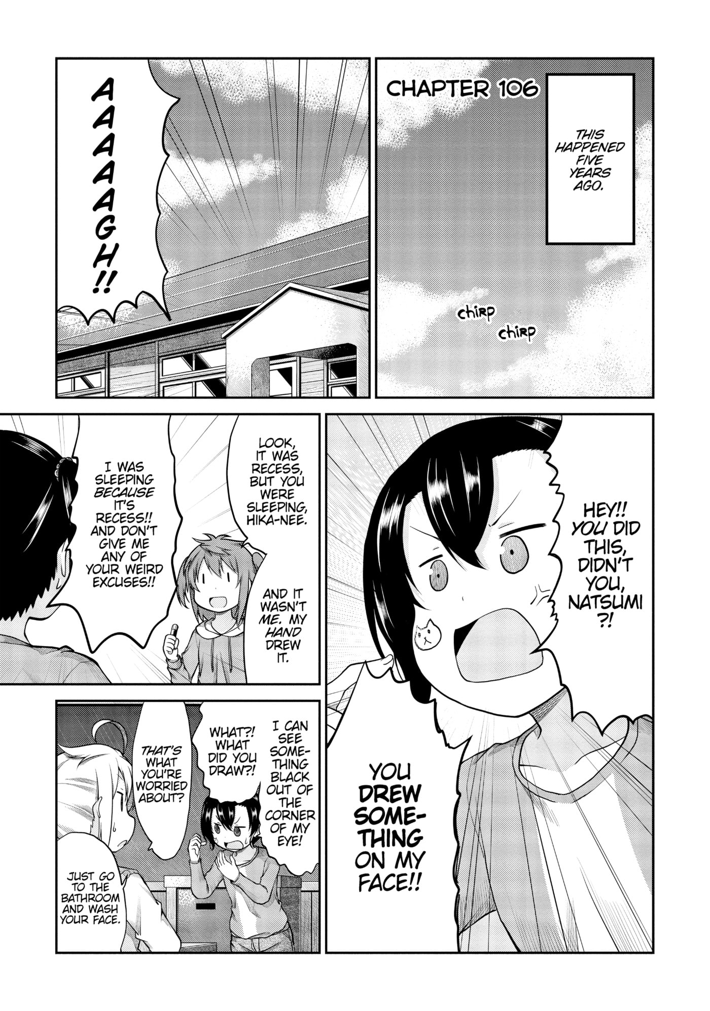 Non Non Biyori Official Anthology Chapter 106 page 1 - 