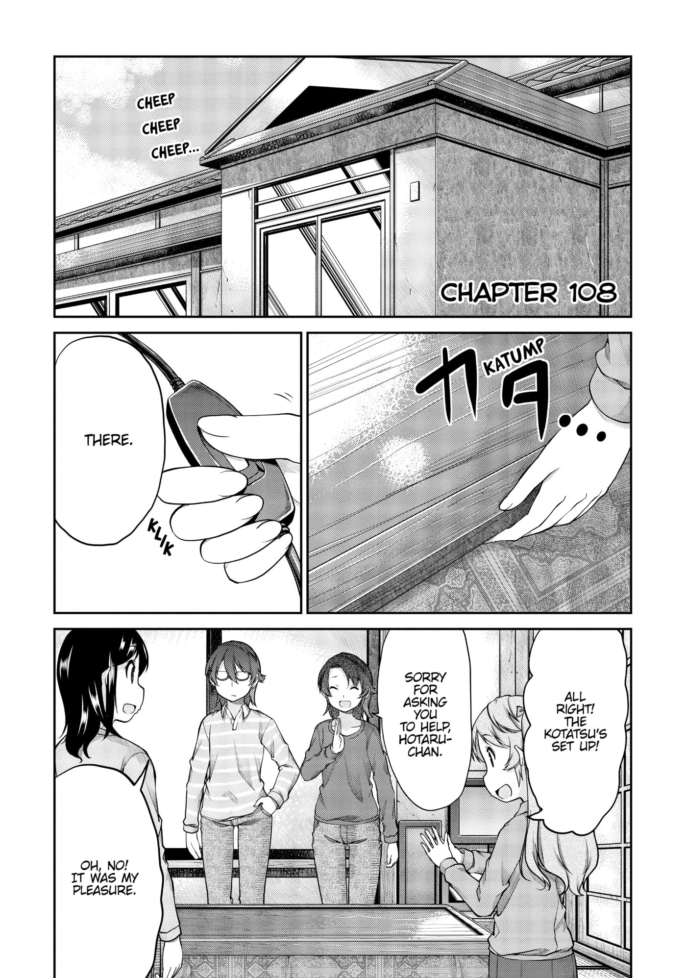Non Non Biyori Official Anthology Chapter 108 page 1 - 