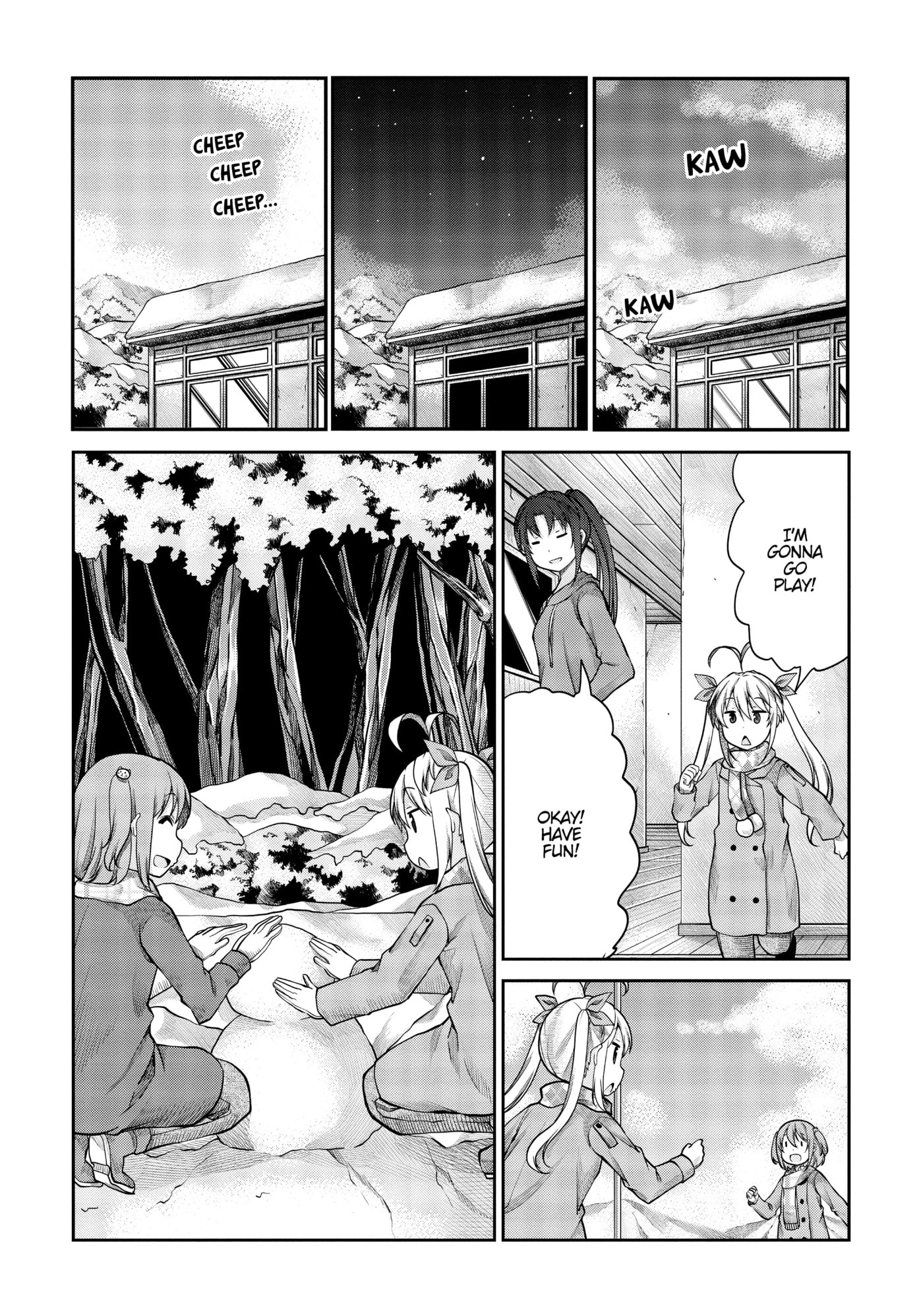 Non Non Biyori Official Anthology Chapter 110 page 8 - 