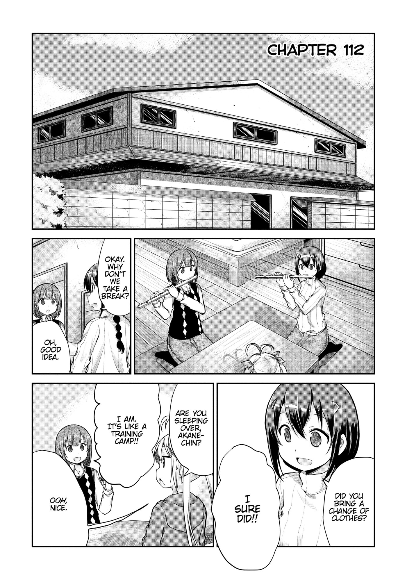 Non Non Biyori Official Anthology Chapter 112 page 1 - 