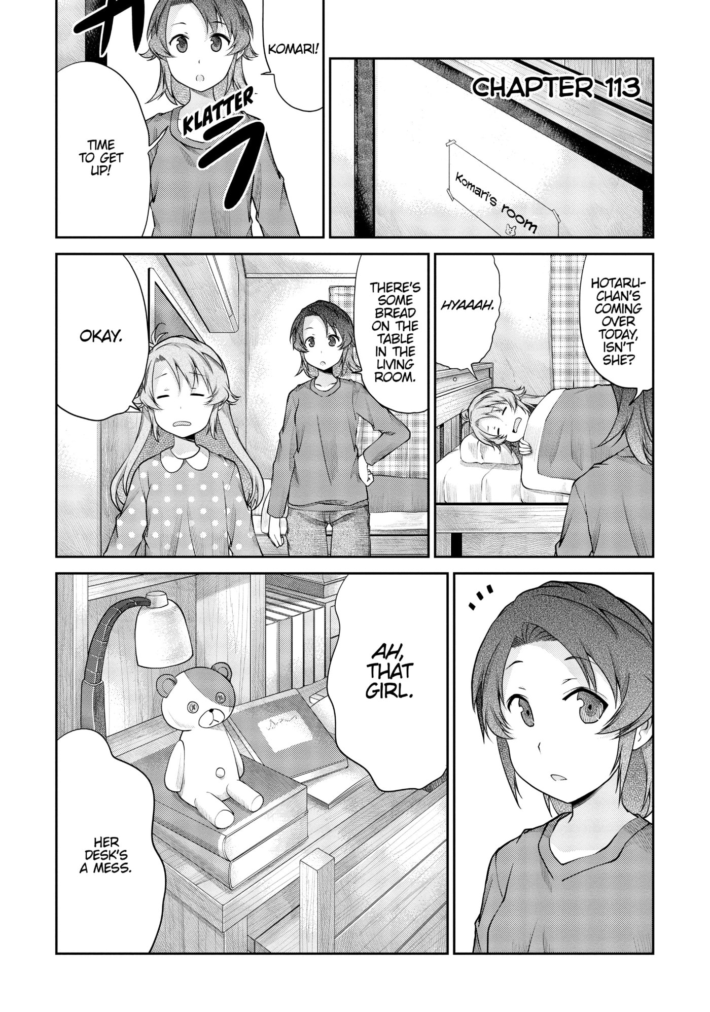 Non Non Biyori Official Anthology Chapter 113 page 1 - 