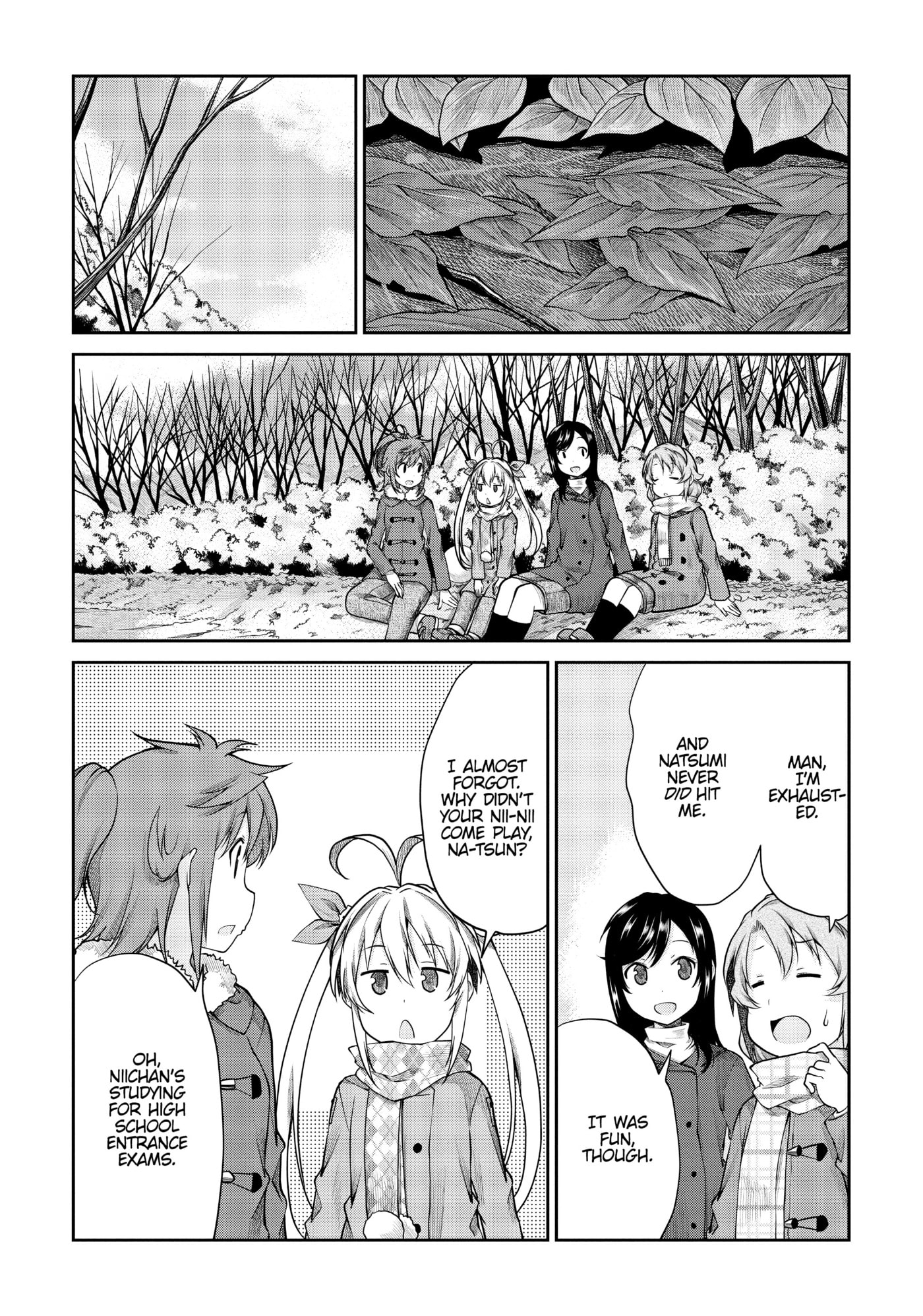 Non Non Biyori Official Anthology Chapter 114 page 10 - 
