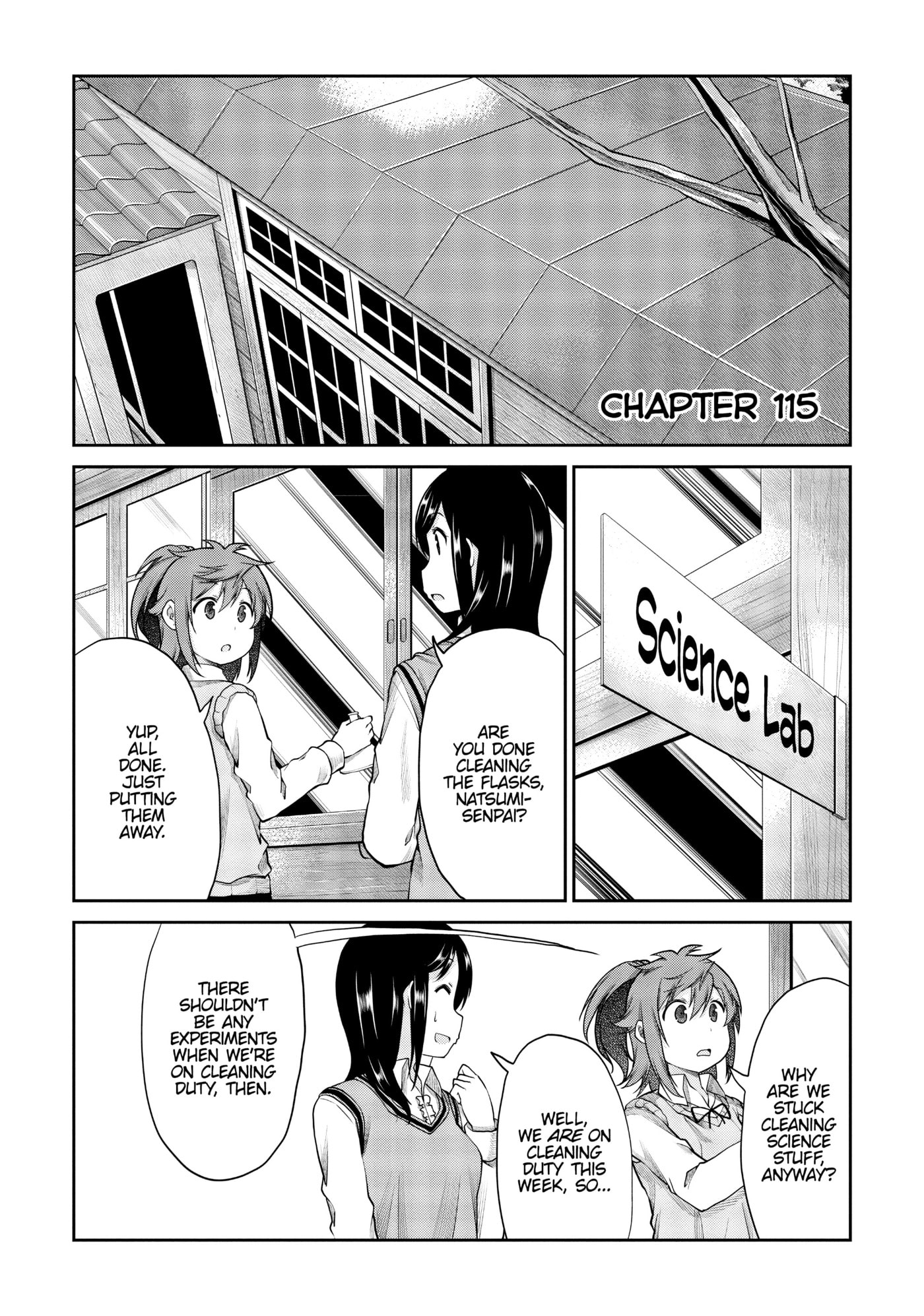 Non Non Biyori Official Anthology Chapter 115 page 10 - 