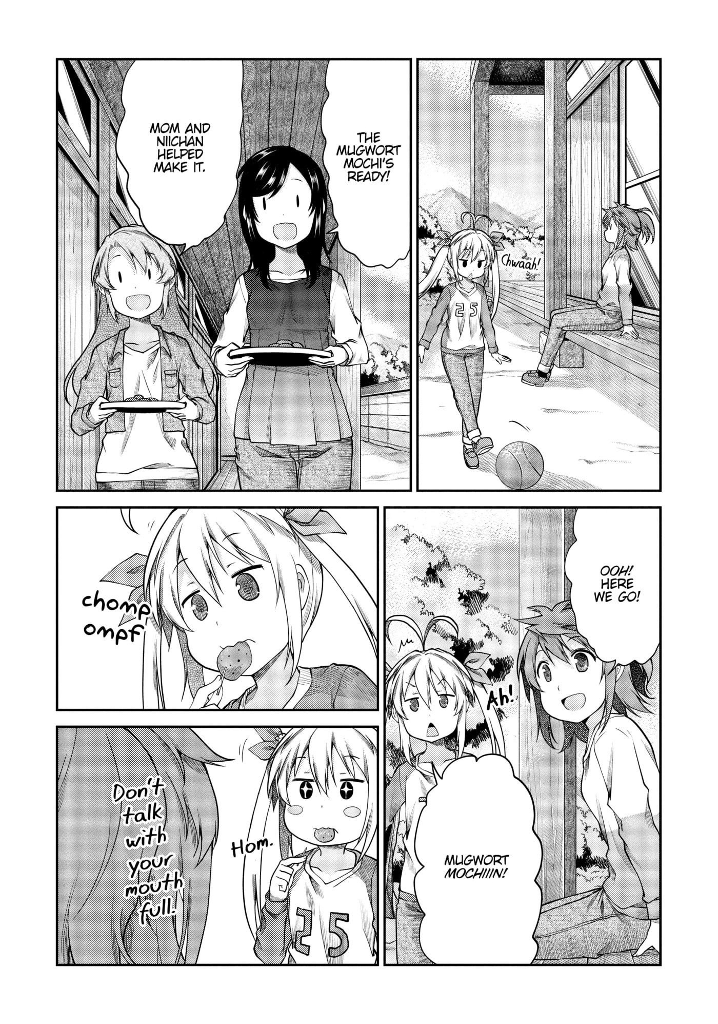Non Non Biyori Official Anthology Chapter 116 page 12 - 