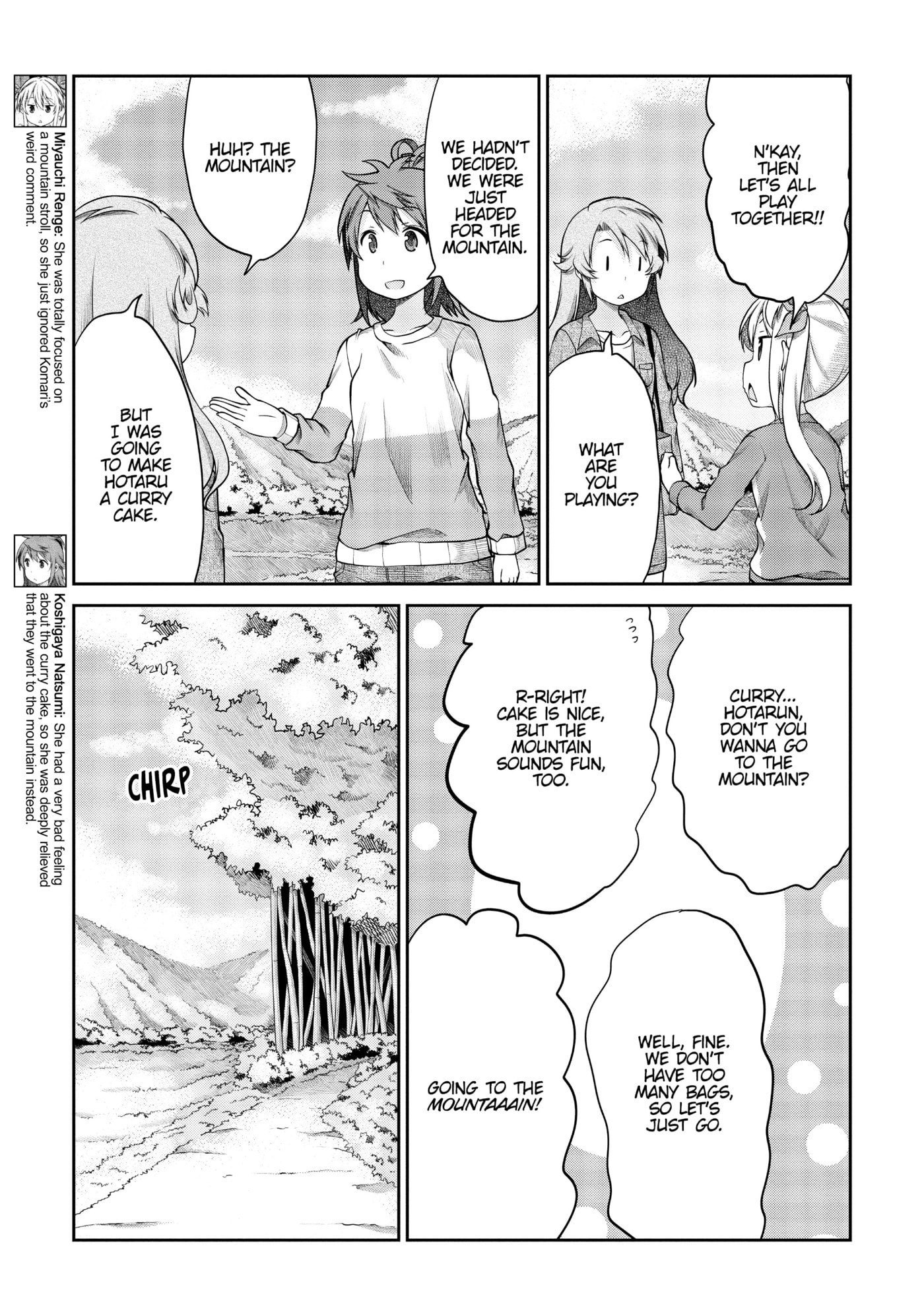 Non Non Biyori Official Anthology Chapter 116 page 3 - 