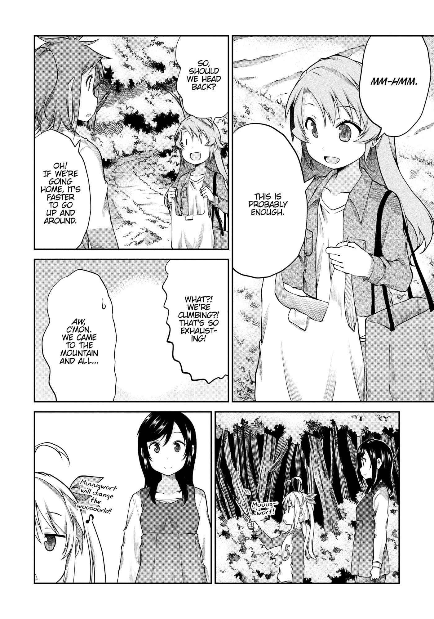 Non Non Biyori Official Anthology Chapter 116 page 8 - 