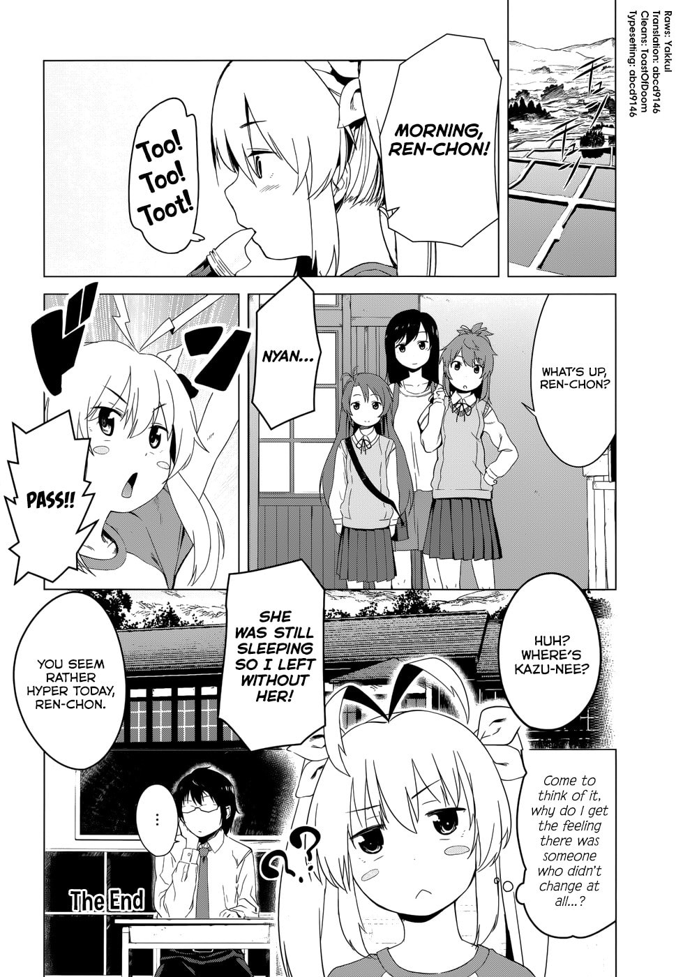 Non Non Biyori Official Anthology Chapter 12 page 8 - 