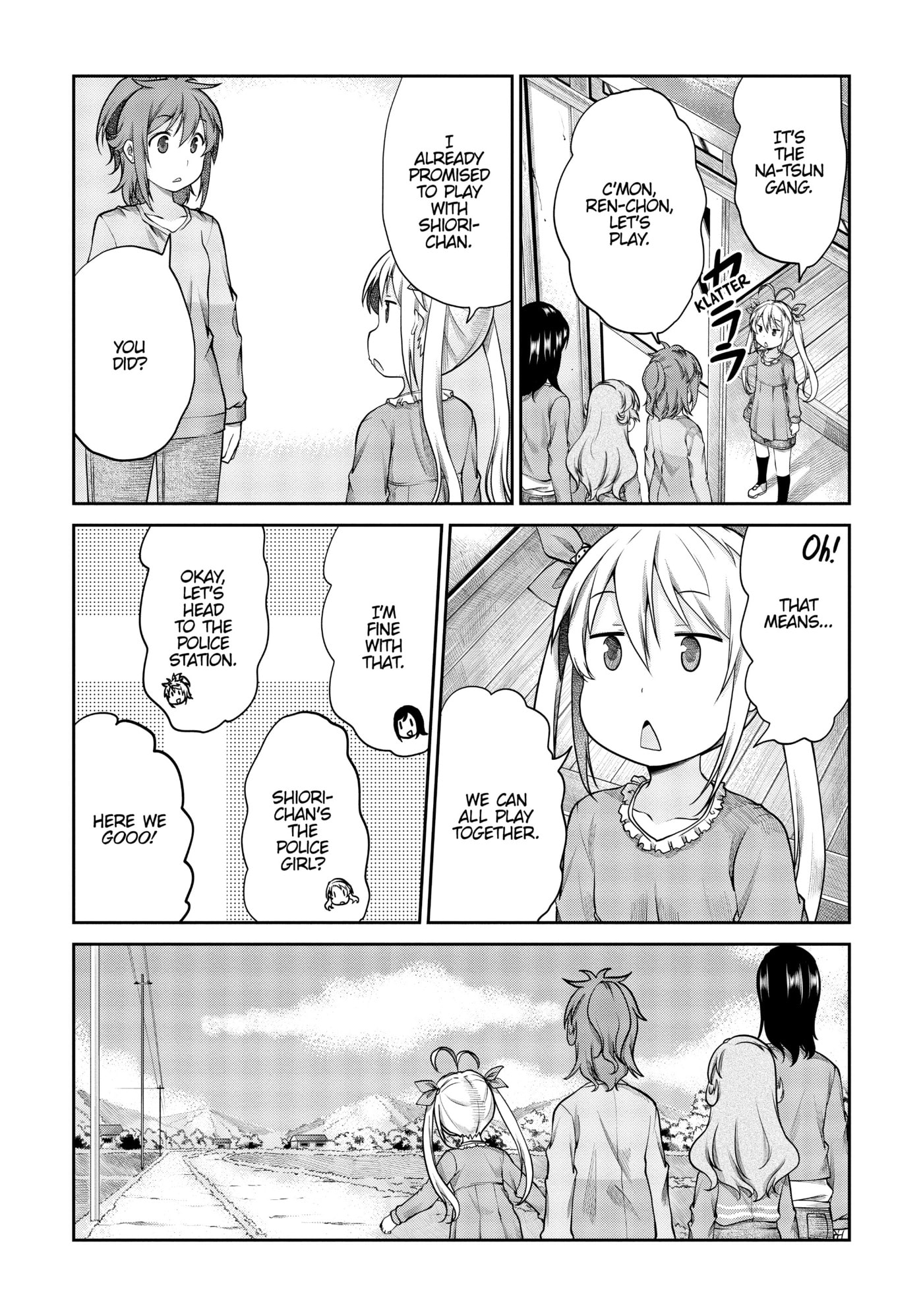 Non Non Biyori Official Anthology Chapter 120 page 15 - 
