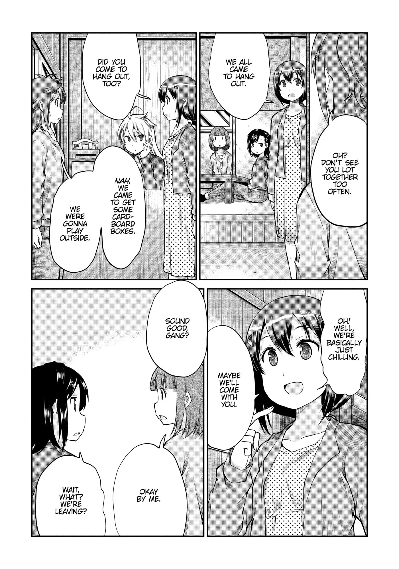 Non Non Biyori Official Anthology Chapter 120 page 19 - 