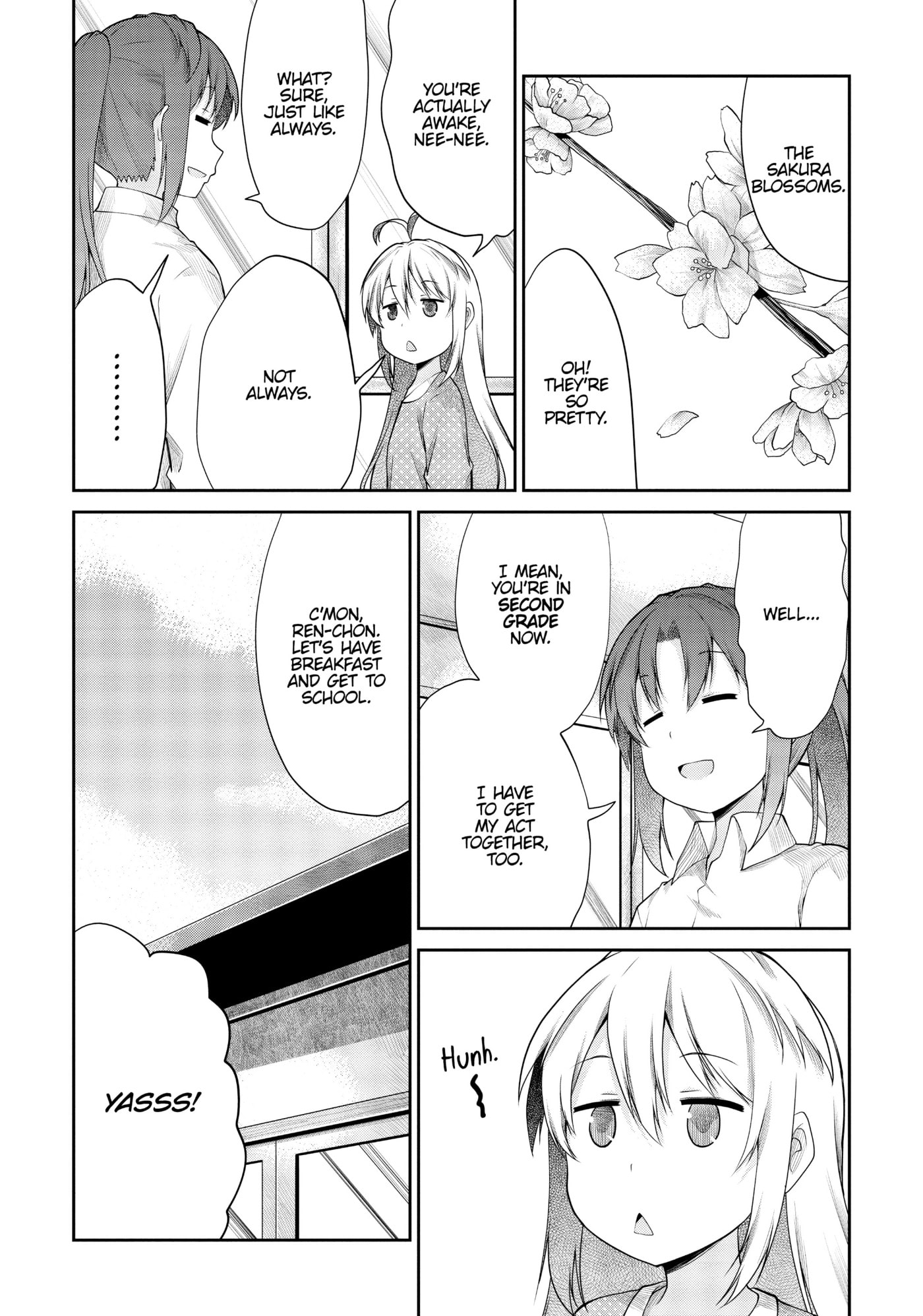 Non Non Biyori Official Anthology Chapter 120 page 35 - 