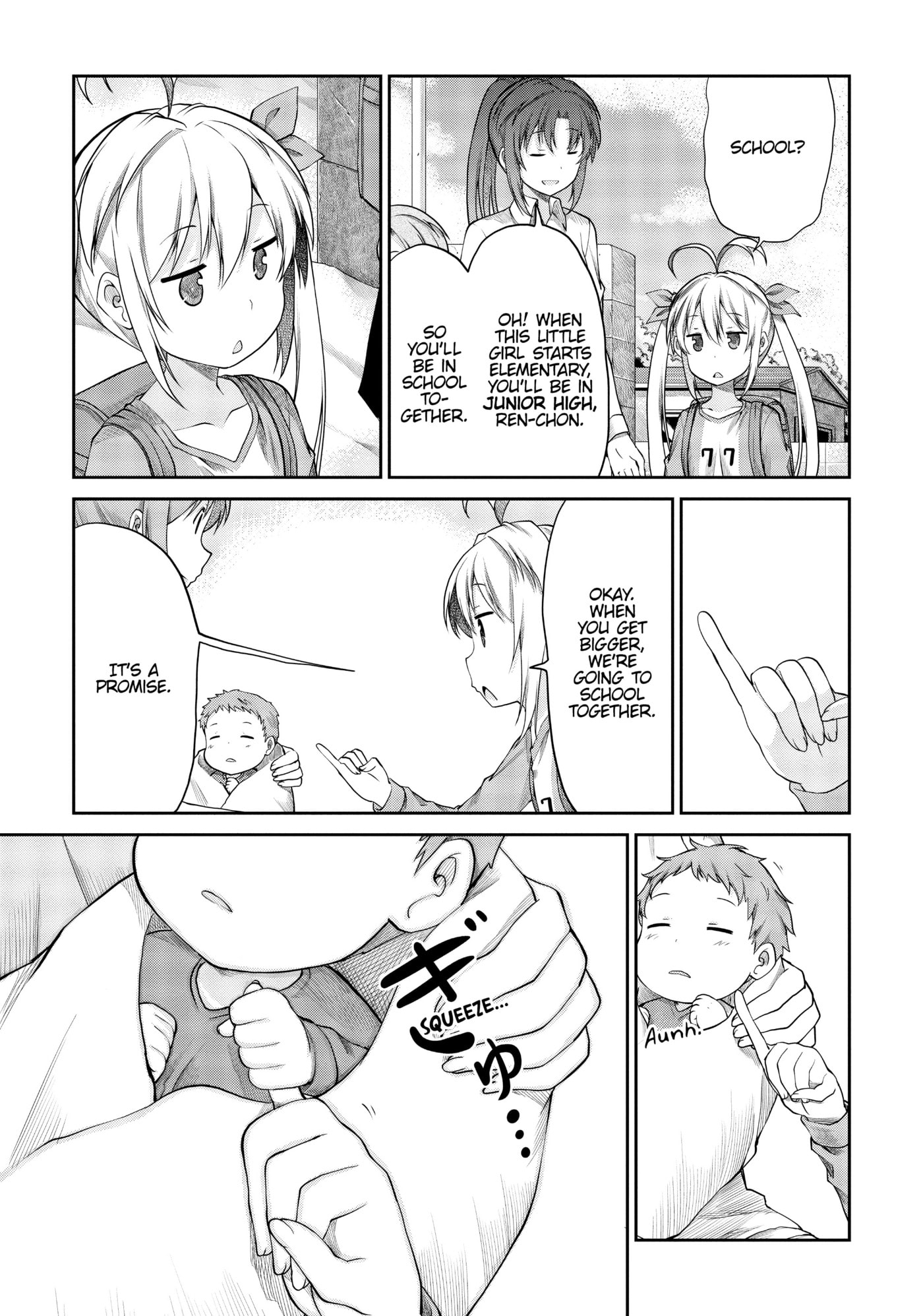Non Non Biyori Official Anthology Chapter 120 page 43 - 